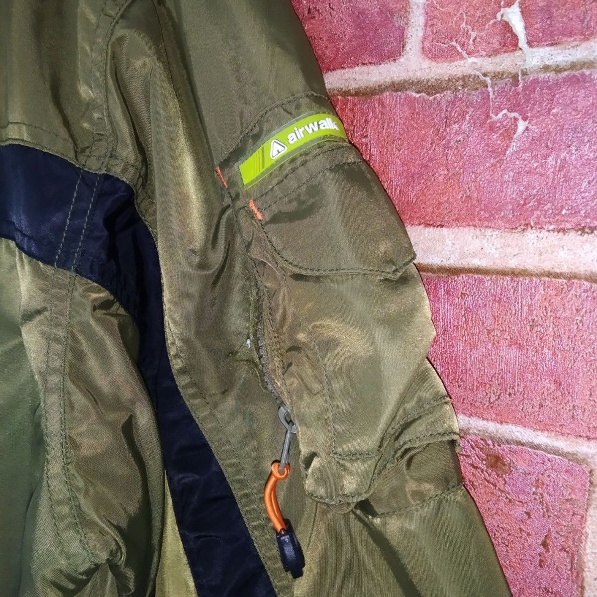 Airwalk Airwalk Japan Style Flight Jacket Bomber Jacket Skatewear Size US L / EU 52-54 / 3 - 4 Thumbnail