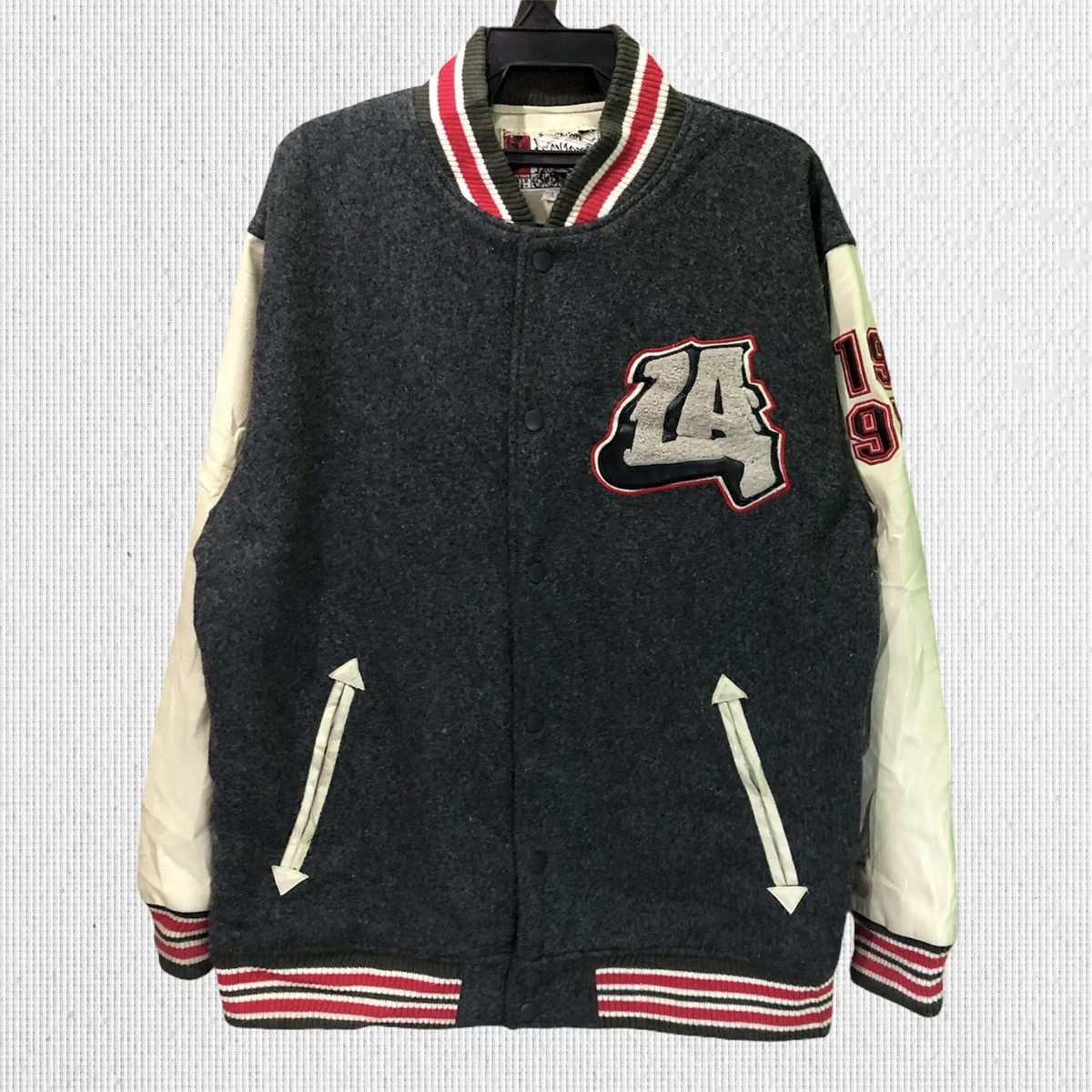 Vintage Vintage Conart Varsity Jacket Size US L / EU 52-54 / 3 - 2 Thumbnail