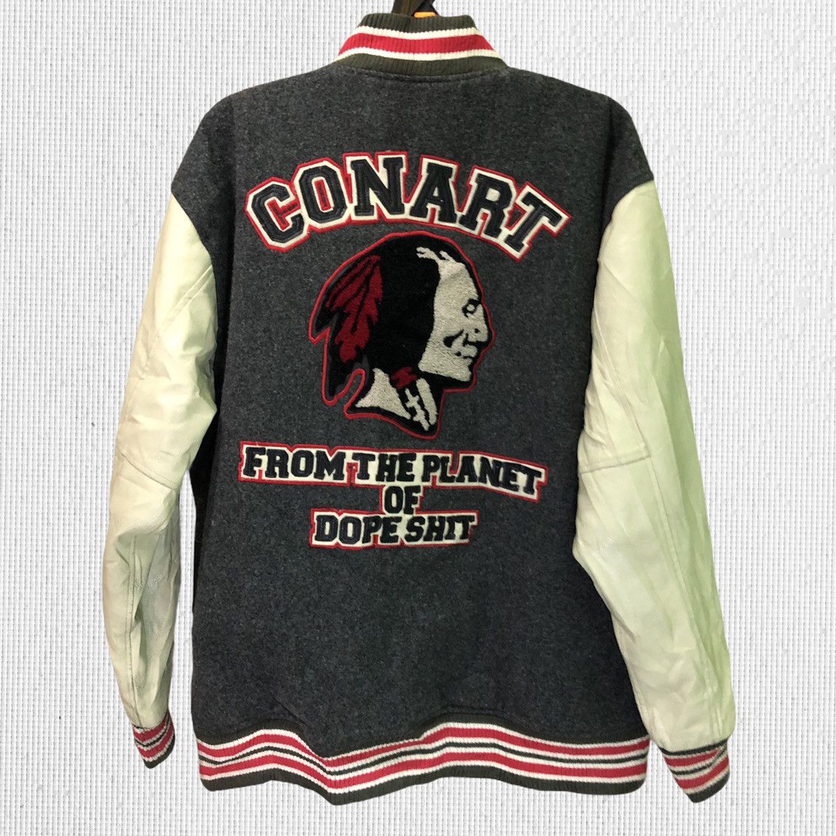 Vintage Vintage Conart Varsity Jacket Size US L / EU 52-54 / 3 - 1 Thumbnail