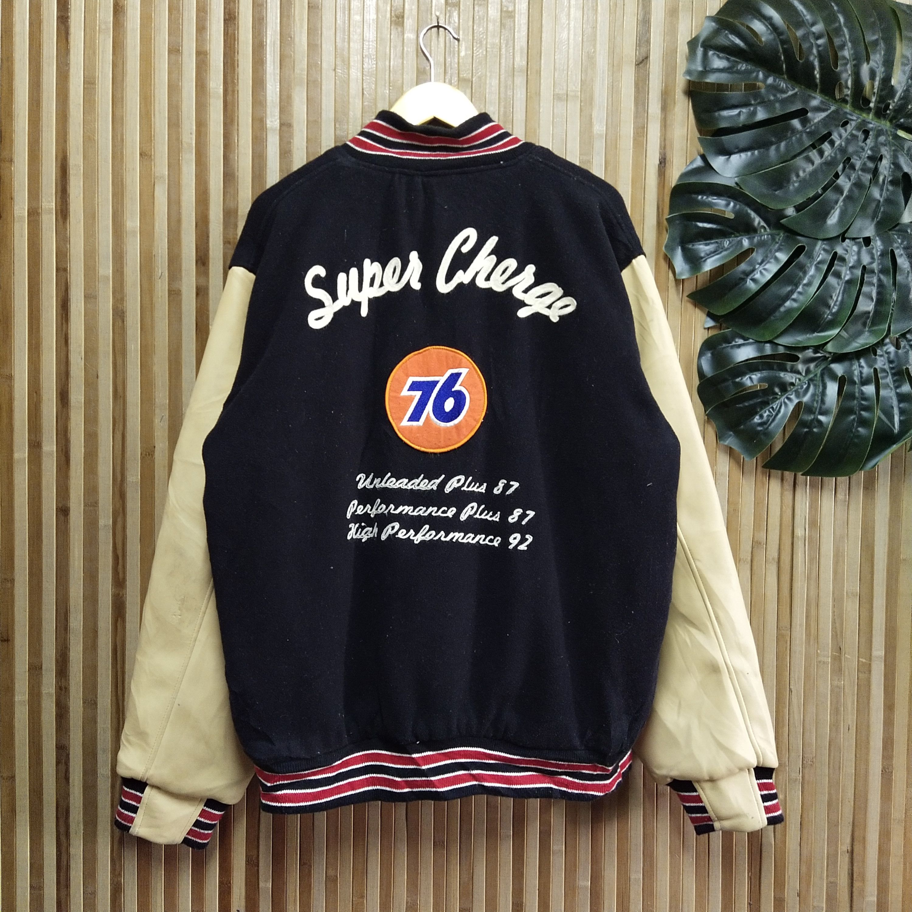 Sports Specialties 76 Lubricants Super Charge Varsity Jacket | Grailed