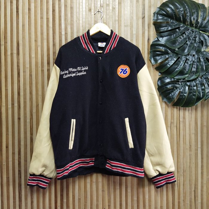 Sports Specialties 76 Lubricants Super Charge Varsity Jacket | Grailed