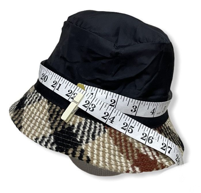 DAKS DAKS Vintage House Check Luxury Wool Bucket Hat Size ONE SIZE - 8 Thumbnail