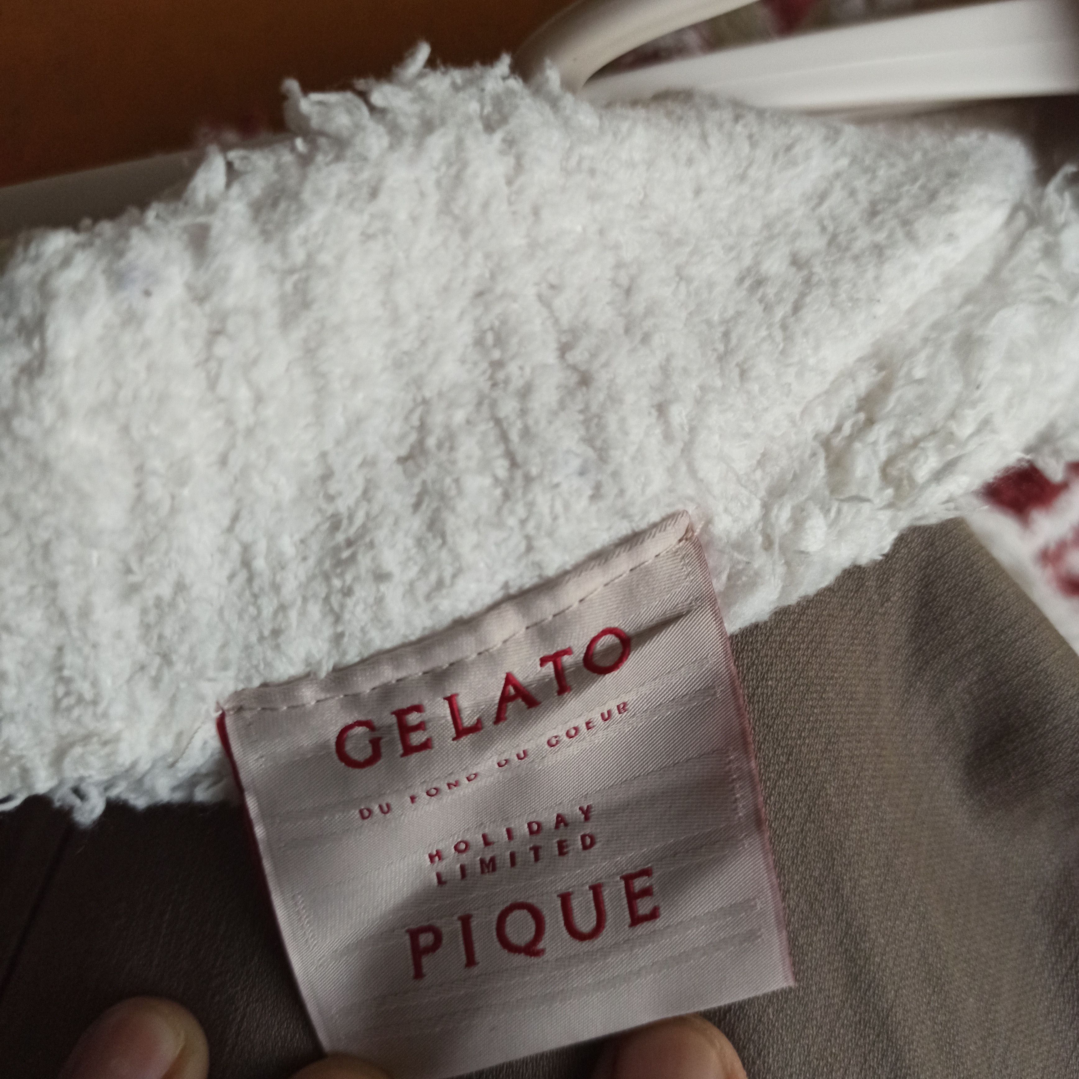 Japanese Brand Gelato Pique Homme Fleece Sherpa Sweatpants Size US 33 - 4 Thumbnail