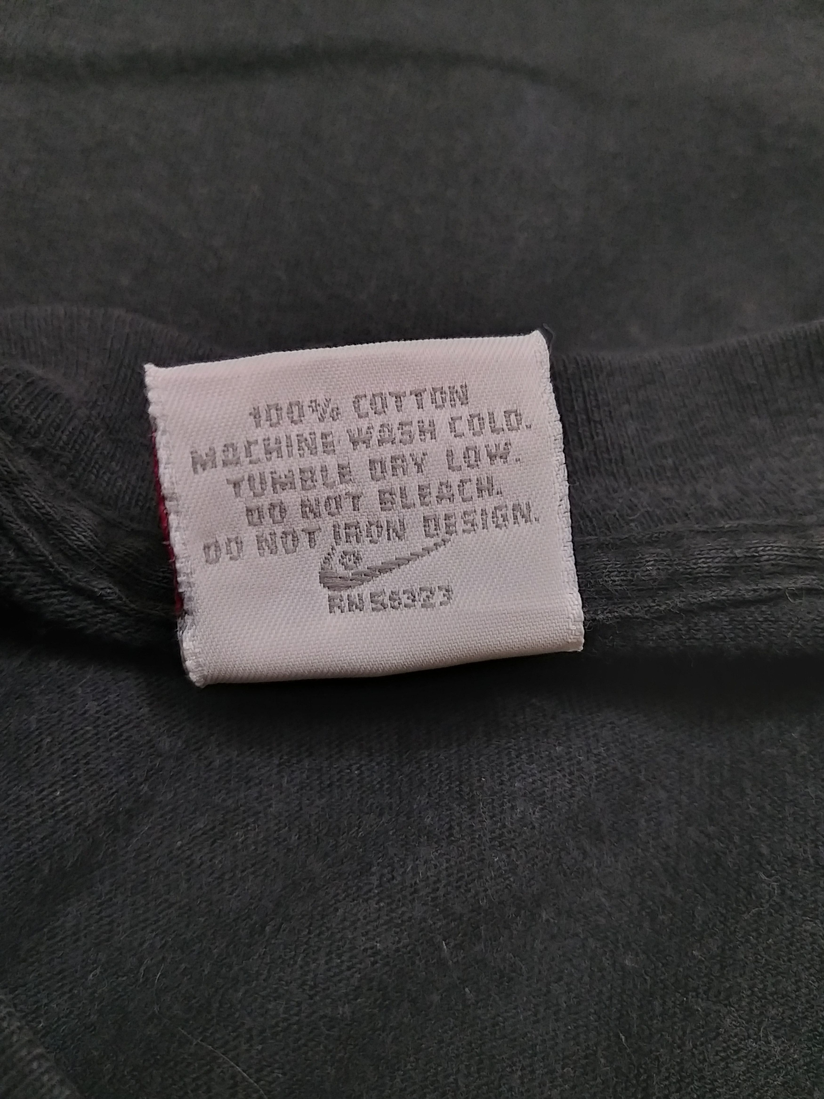 Nike VINTAGE 90'S NIKE JUST DO IT GRAY TAG/LABEL T SHIRT Size US M / EU 48-50 / 2 - 8 Thumbnail
