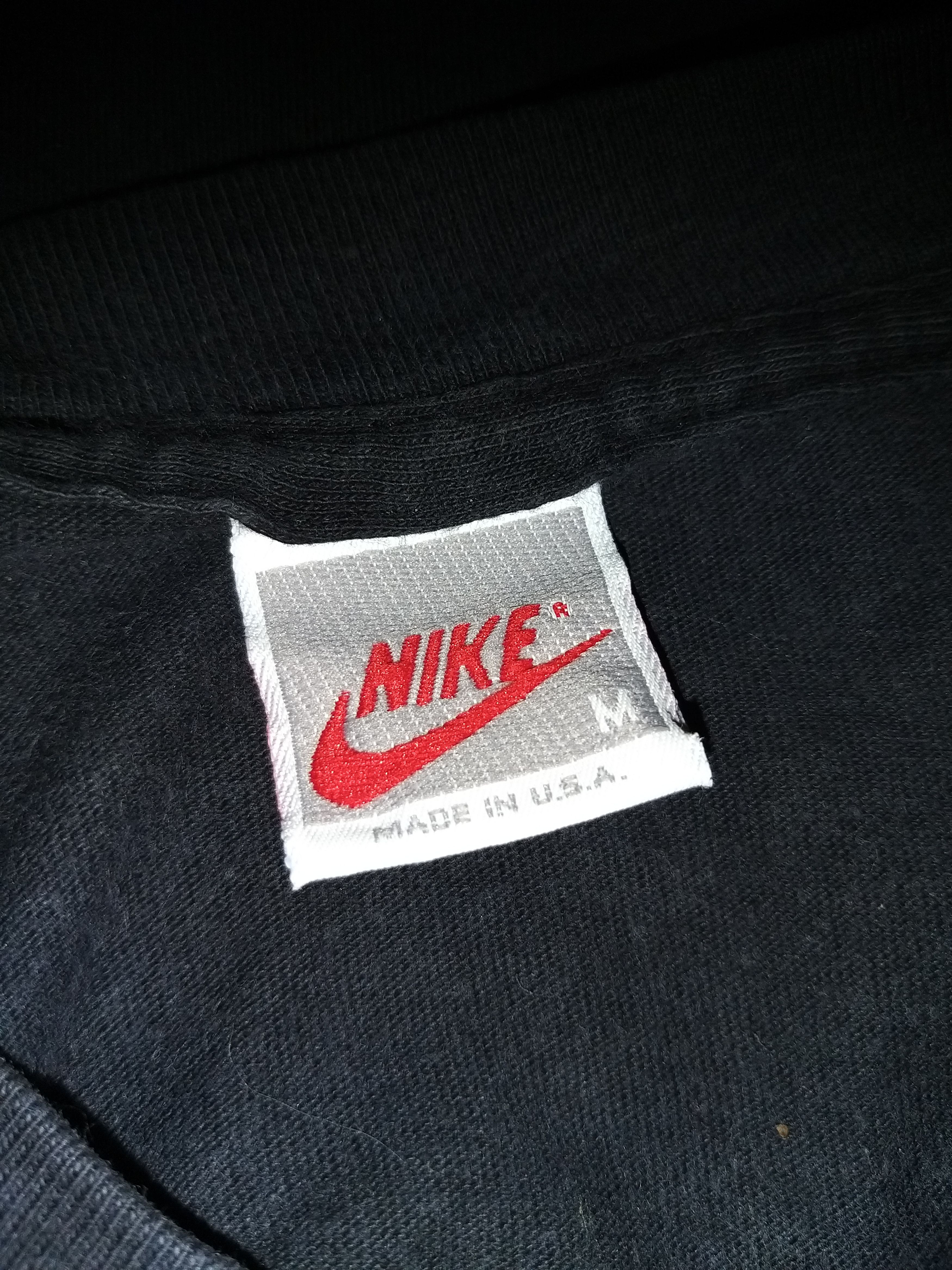 Nike VINTAGE 90'S NIKE JUST DO IT GRAY TAG/LABEL T SHIRT Size US M / EU 48-50 / 2 - 9 Thumbnail