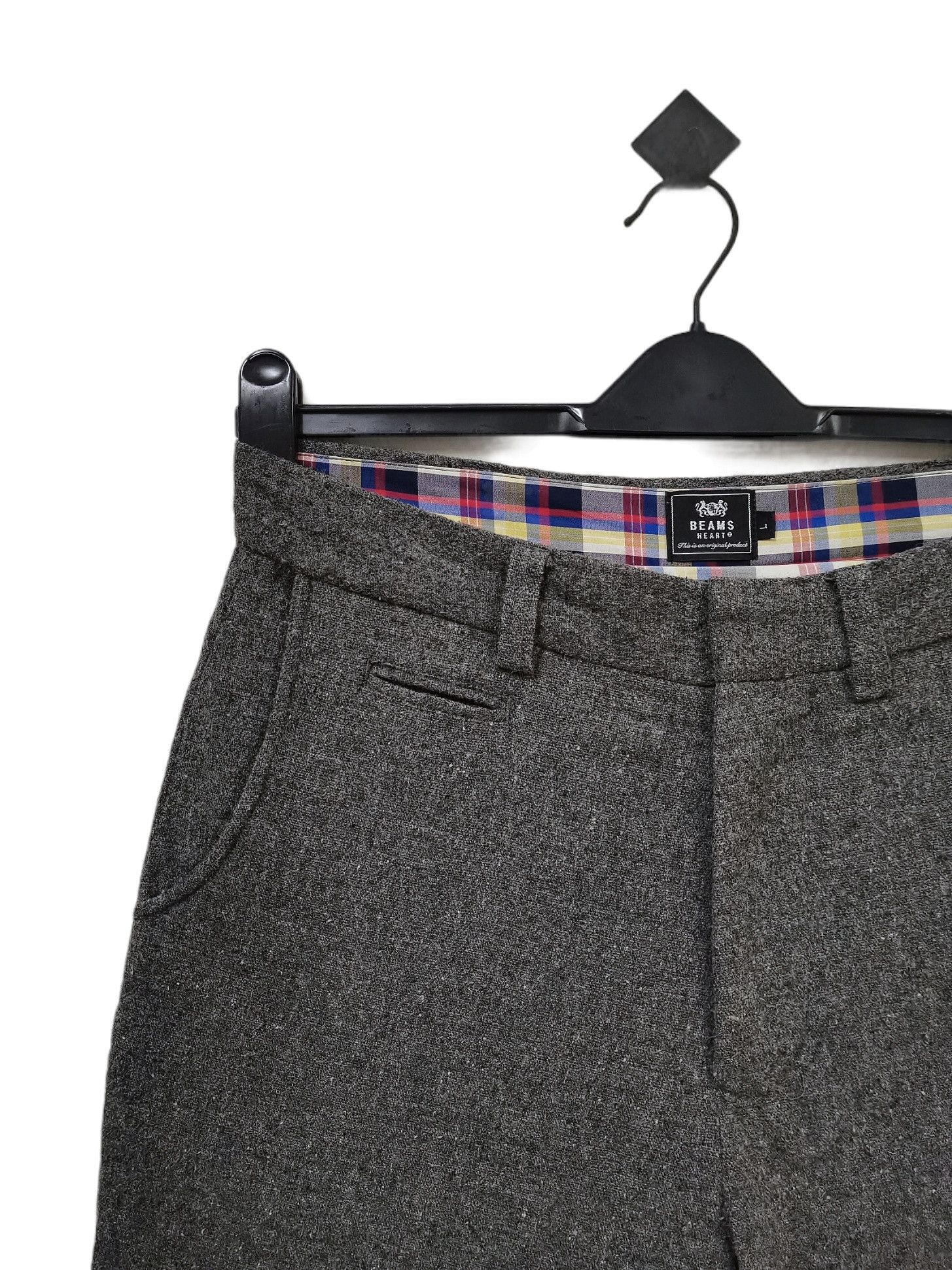 Beams Plus BEAMS Heart Japan Wool Pants Rare Design Size US 31 - 1 Thumbnail