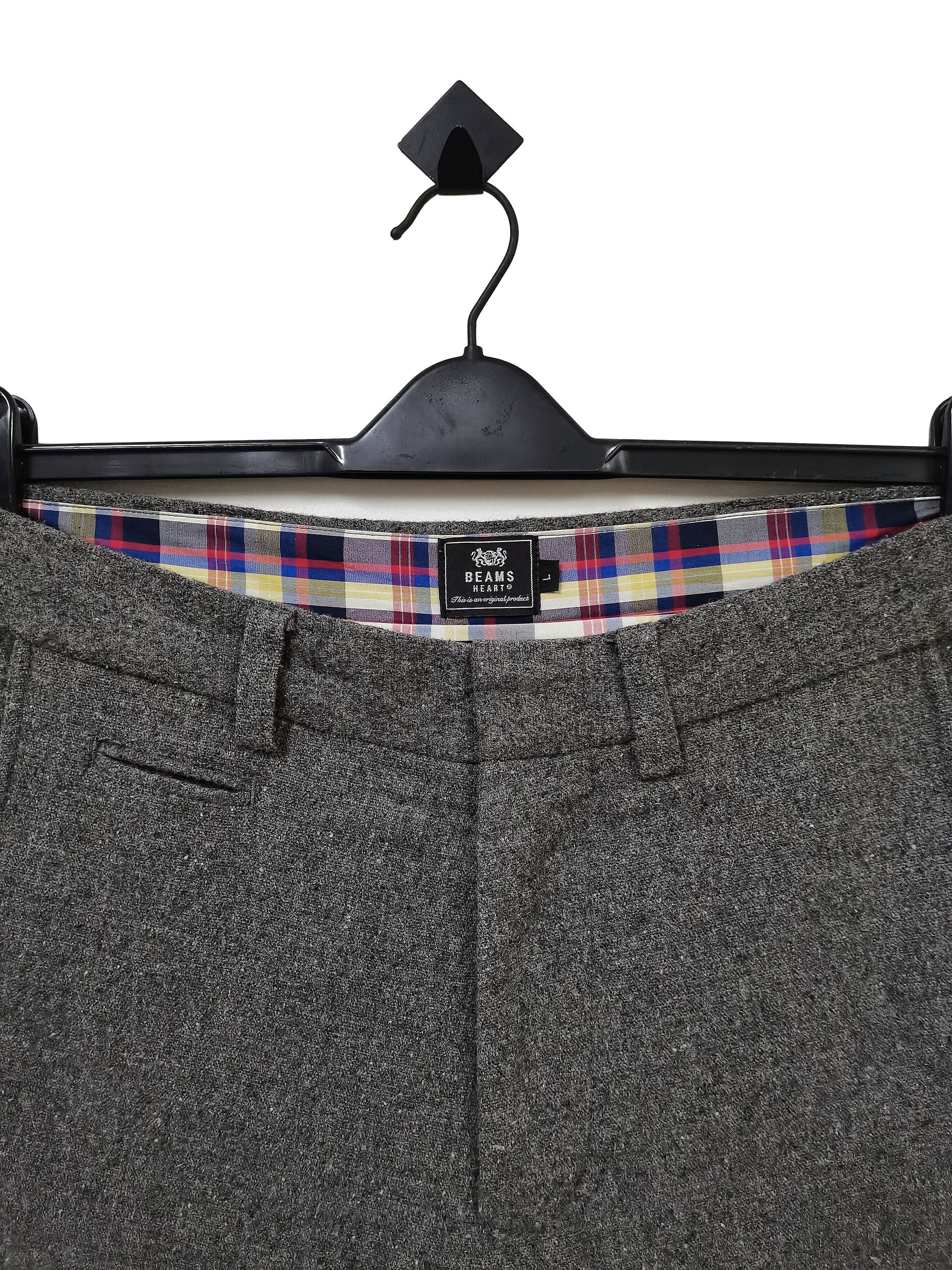 Beams Plus BEAMS Heart Japan Wool Pants Rare Design Size US 31 - 17 Thumbnail
