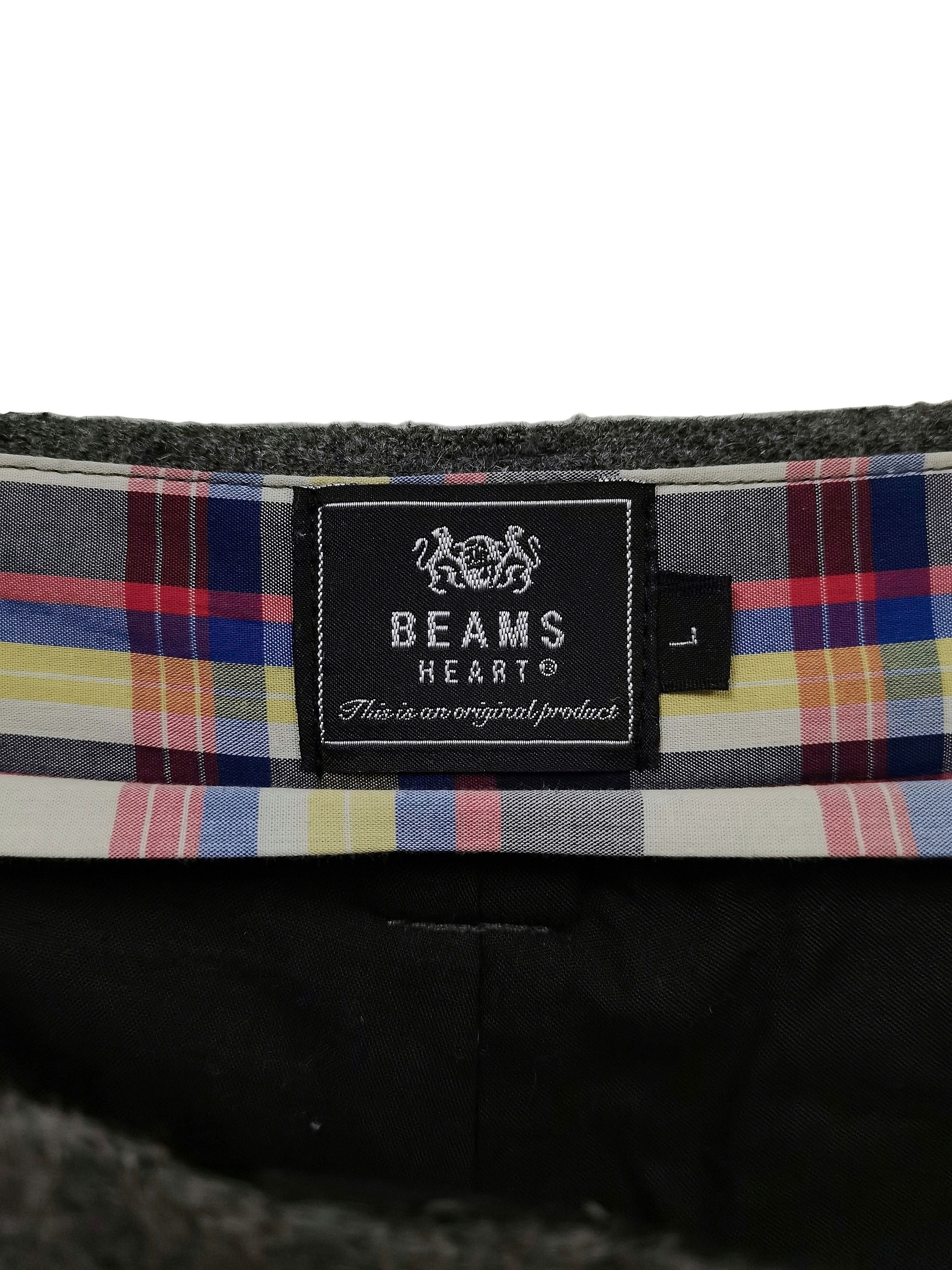 Beams Plus BEAMS Heart Japan Wool Pants Rare Design Size US 31 - 18 Thumbnail