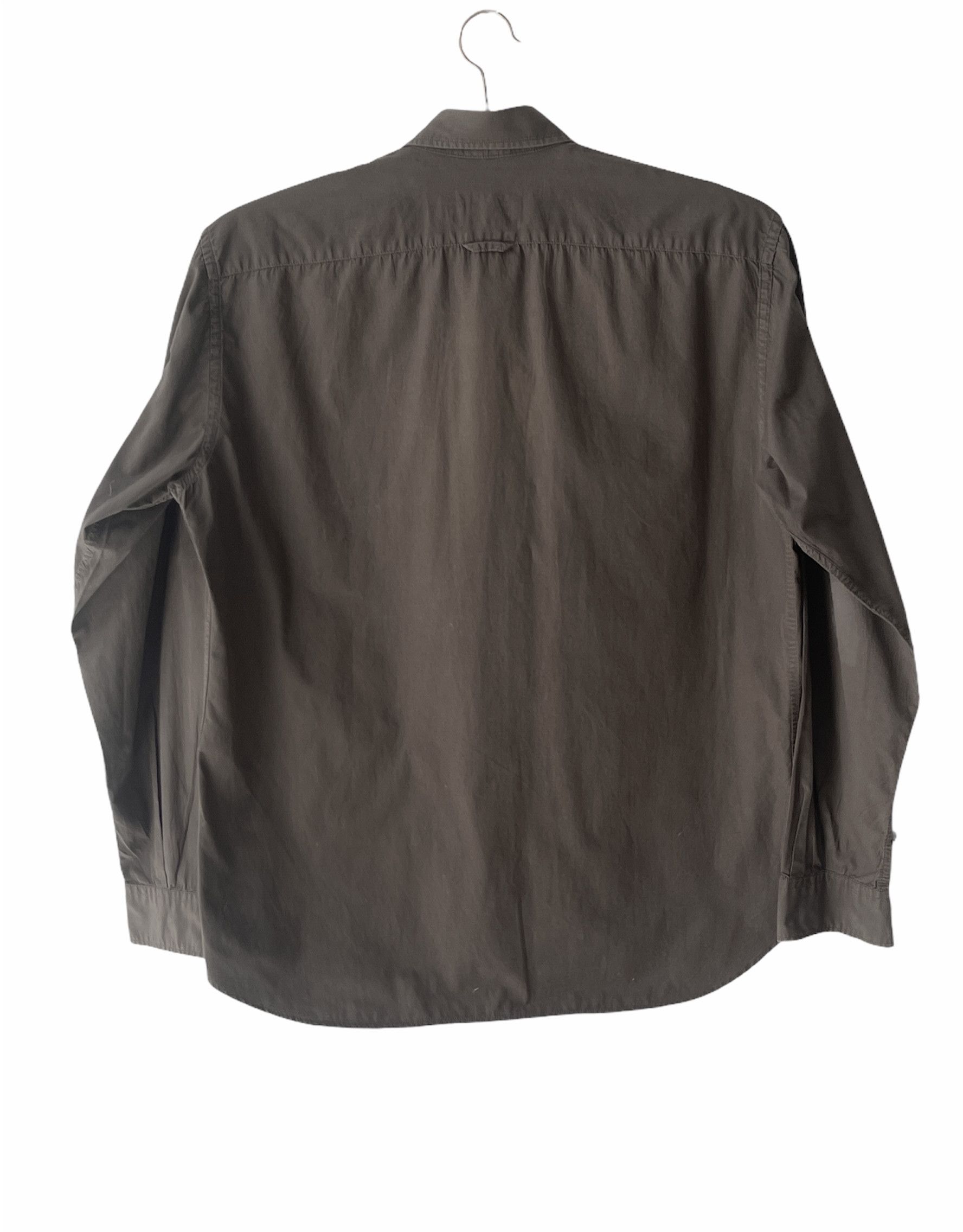 Burberry TB Burberry vintage shirt kaki rare size xl Size US XL / EU 56 / 4 - 3 Thumbnail
