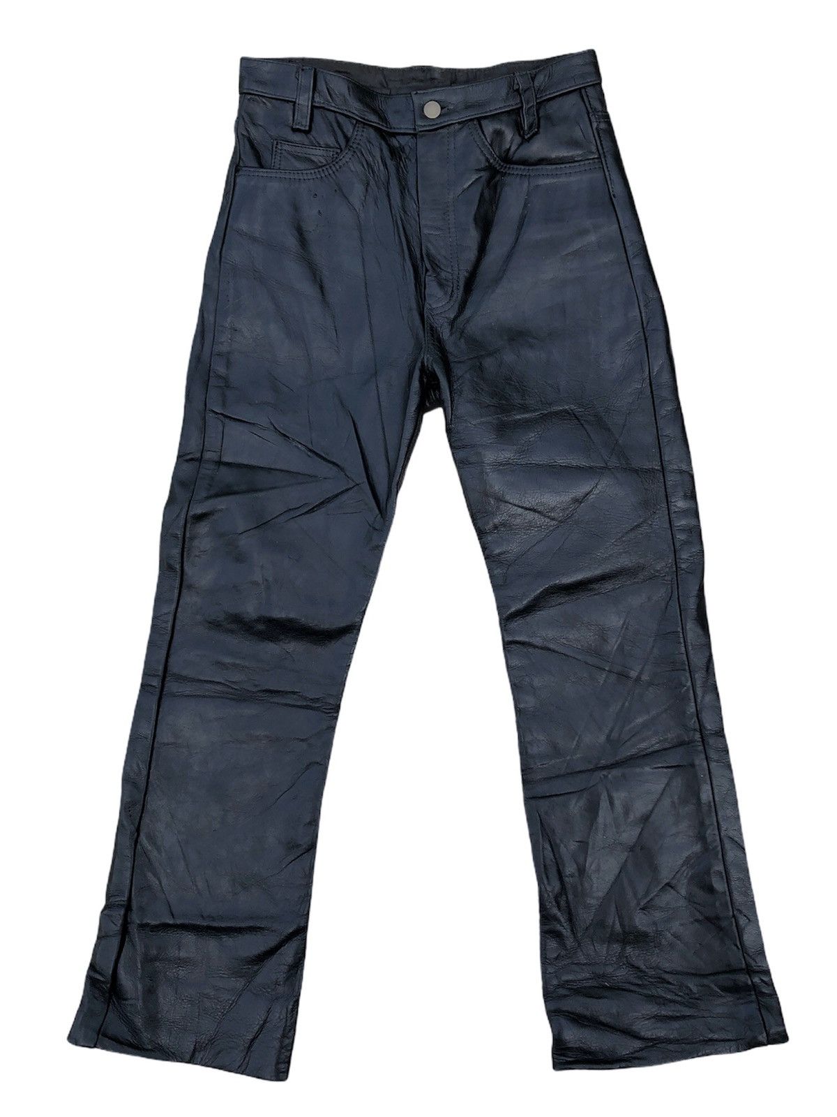 image of Vanson Leathers Vanson Leather Pants in Black, Men's (Size 29)