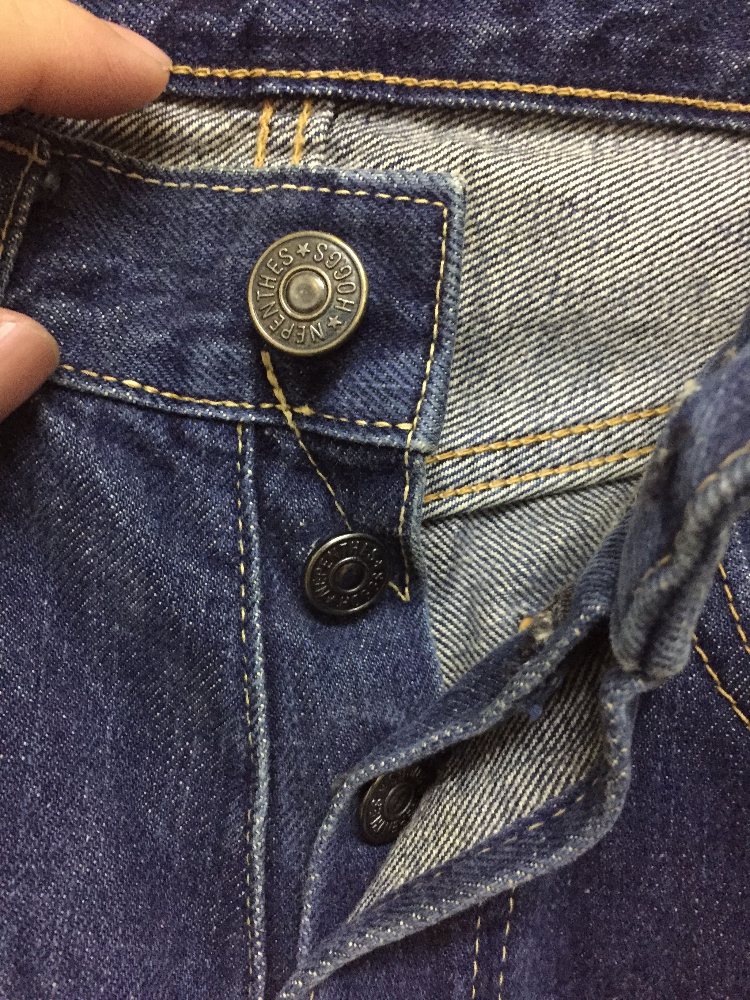 Needles HOGGS By Nepthenthes selvedge denim Size US 29 - 7 Thumbnail