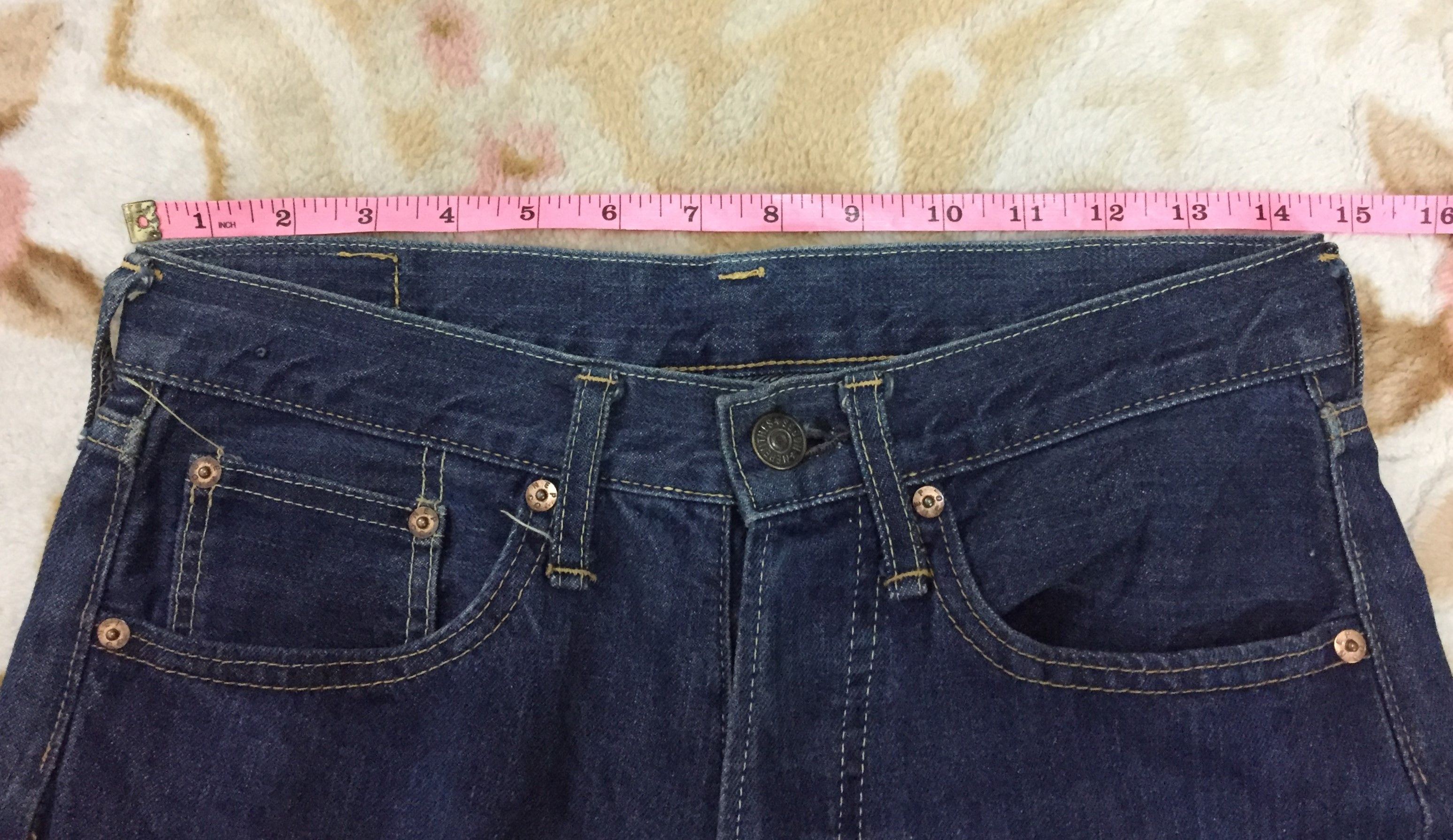 Needles HOGGS By Nepthenthes selvedge denim Size US 29 - 11 Thumbnail
