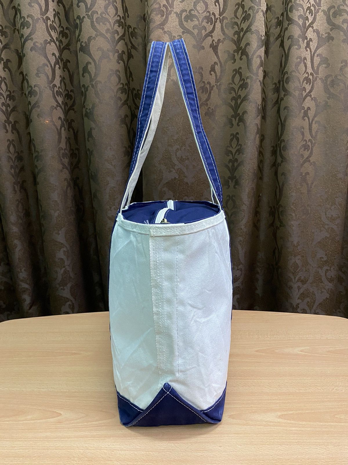 L.L. Bean VINTAGE MADE IN USA L.L BEAN CANVAS TOTE BAG Size ONE SIZE - 4 Thumbnail