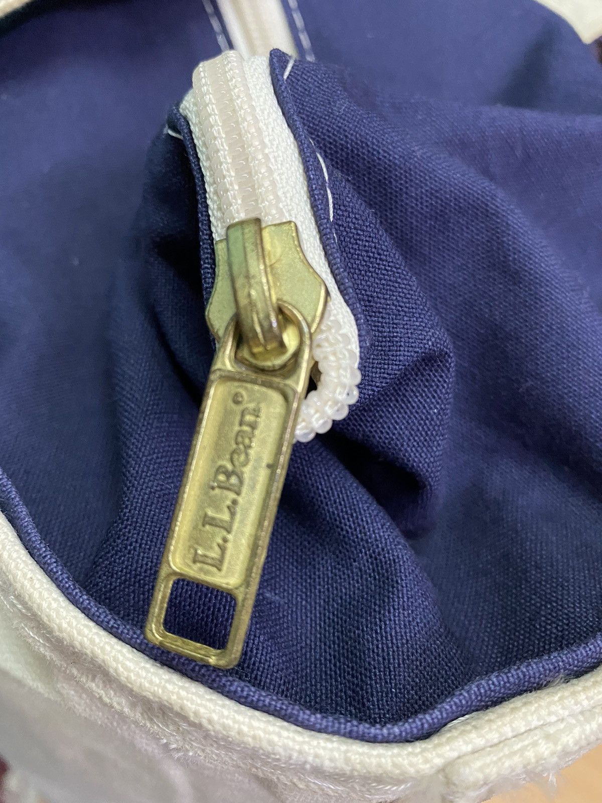 L.L. Bean VINTAGE MADE IN USA L.L BEAN CANVAS TOTE BAG Size ONE SIZE - 10 Thumbnail