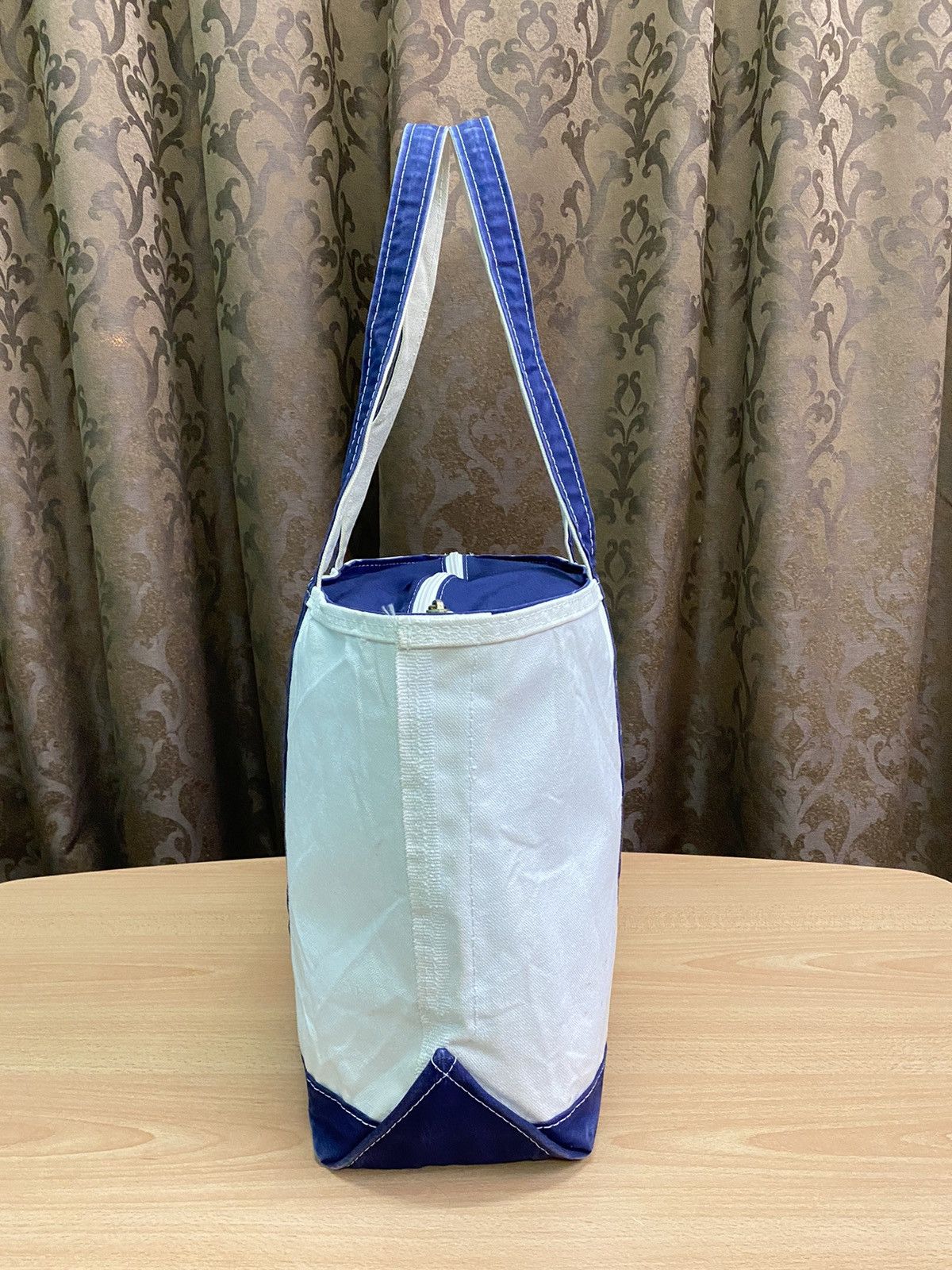 L.L. Bean VINTAGE MADE IN USA L.L BEAN CANVAS TOTE BAG Size ONE SIZE - 5 Thumbnail