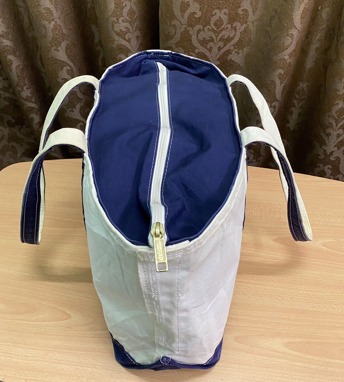 L.L. Bean VINTAGE MADE IN USA L.L BEAN CANVAS TOTE BAG Size ONE SIZE - 8 Thumbnail