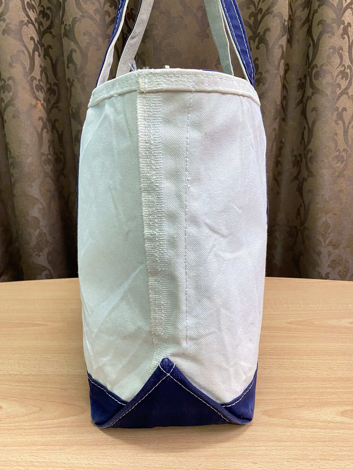 L.L. Bean VINTAGE MADE IN USA L.L BEAN CANVAS TOTE BAG Size ONE SIZE - 6 Thumbnail