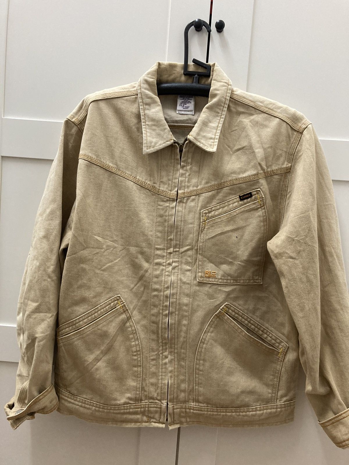 Polo Ralph Lauren VINTAGE POLO RALPH LAUREN ZIP FRONT JACKET Size US L / EU 52-54 / 3 - 1 Thumbnail