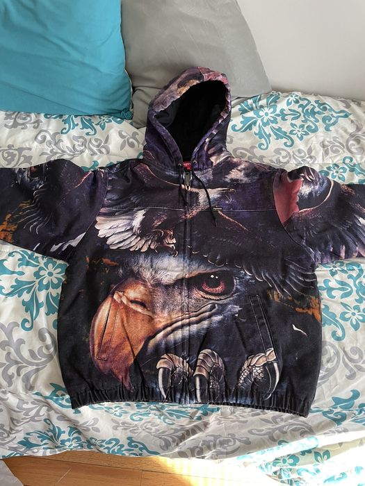 Supreme eagle clearance hoodie