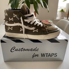 Vans Wtaps Sk 8 Hi Olive | Grailed