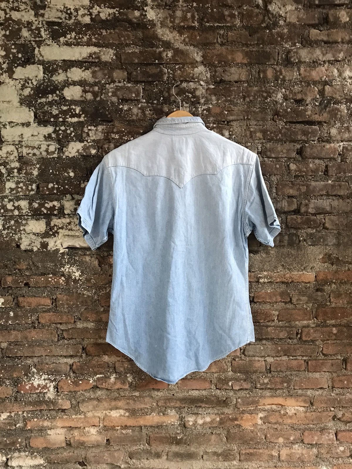 Japanese Brand Sugar Cane Chambray Shirt Size US M / EU 48-50 / 2 - 4 Thumbnail