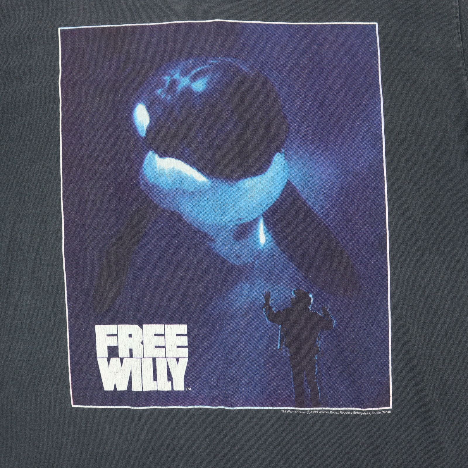 Very Rare Vintage 90s Free Willy Movie Promo Holoubek T-Shirt RARE | Grailed