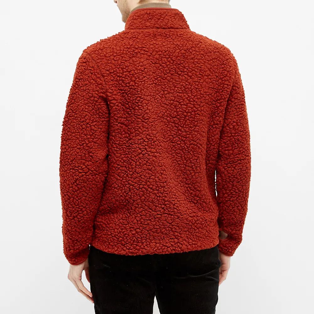 NN07 Mort Fleece Jacket in Rust Size US S / EU 44-46 / 1 - 17 Thumbnail