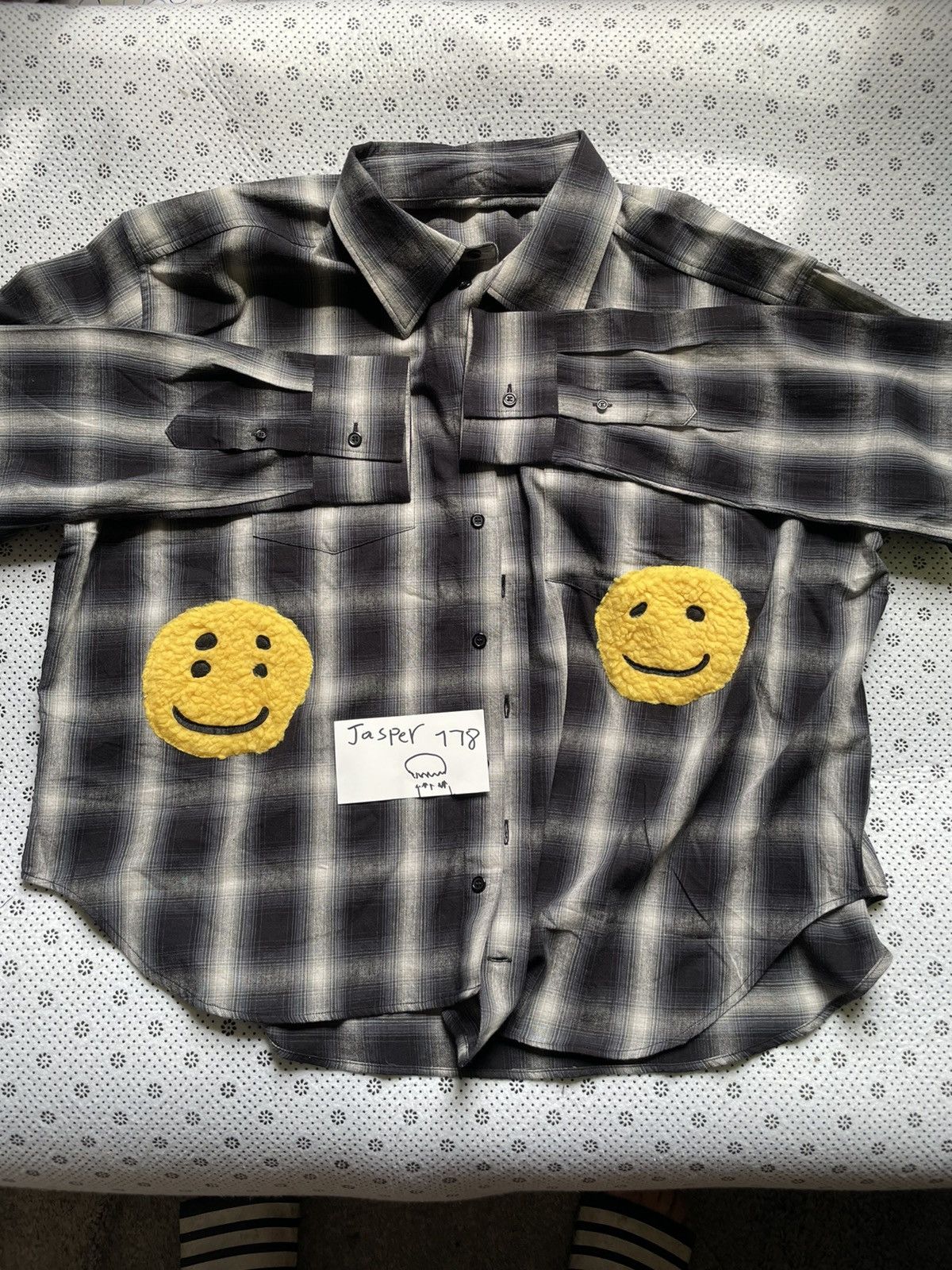 XL CPFM DOUBLE VISION CHECK SHIRT