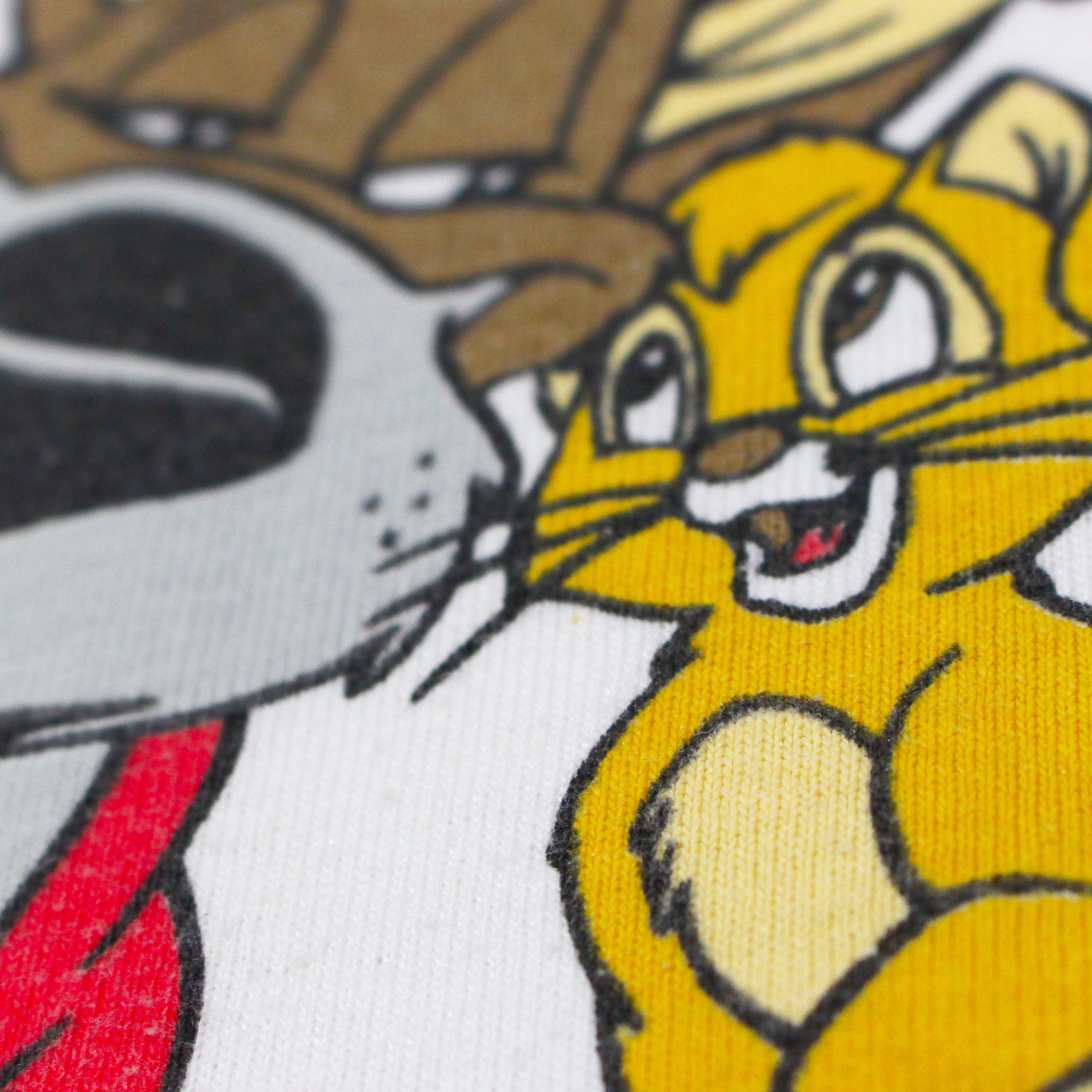 Disney VTG Disney Oliver and Company Movie Promo 80s Tee Shirt Size US M / EU 48-50 / 2 - 4 Thumbnail