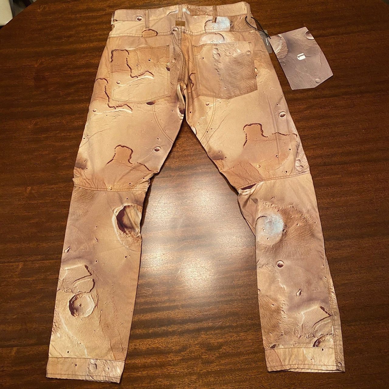 G-Star × Pharrell Brand New Pharrell x G Star Raw Mars Print Pants Size US 31 - 4 Thumbnail
