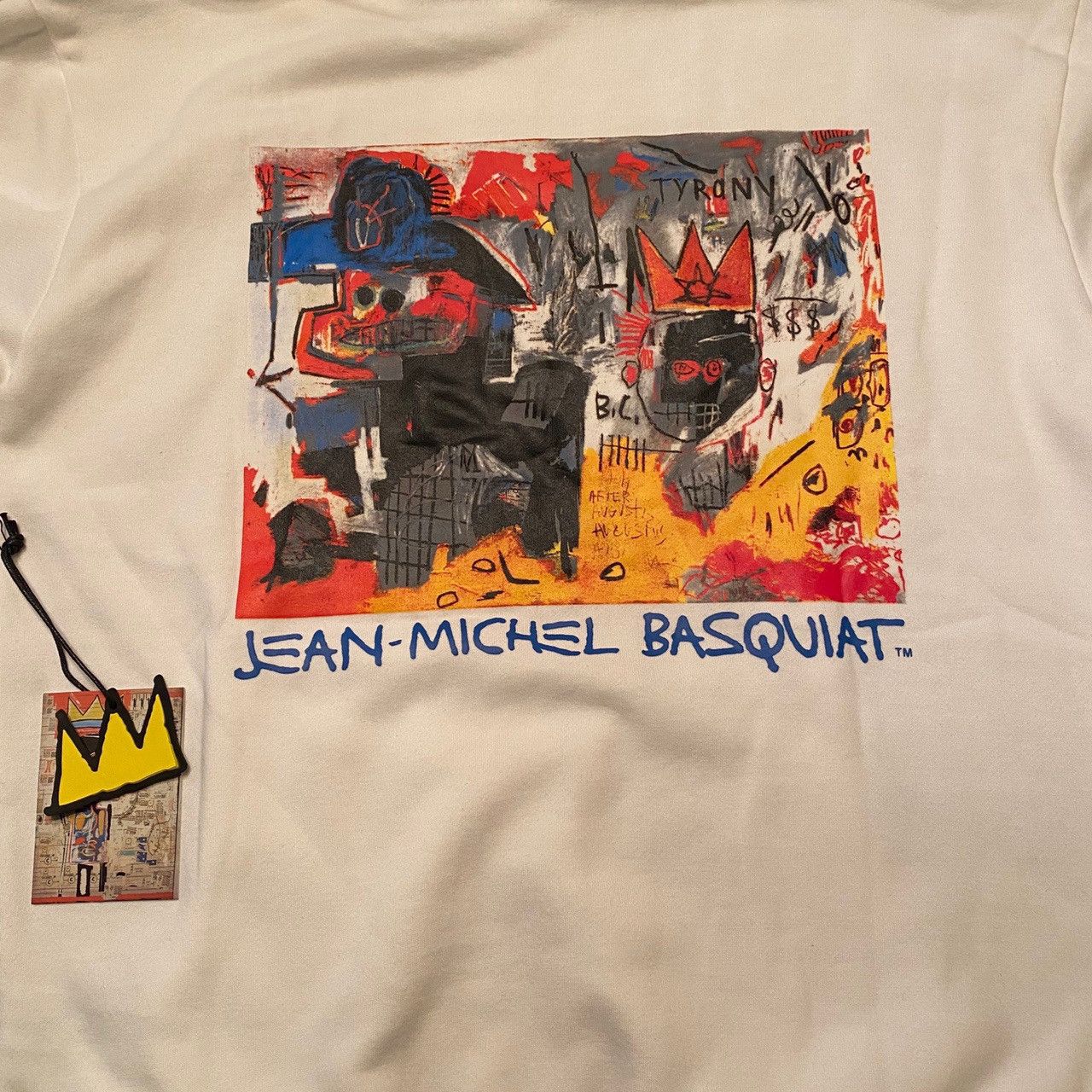 Jean-Michel Basquiat Brand NWT Basquiat Hoodie W/ Crown and Artwork - Size XL Size US XL / EU 56 / 4 - 3 Thumbnail