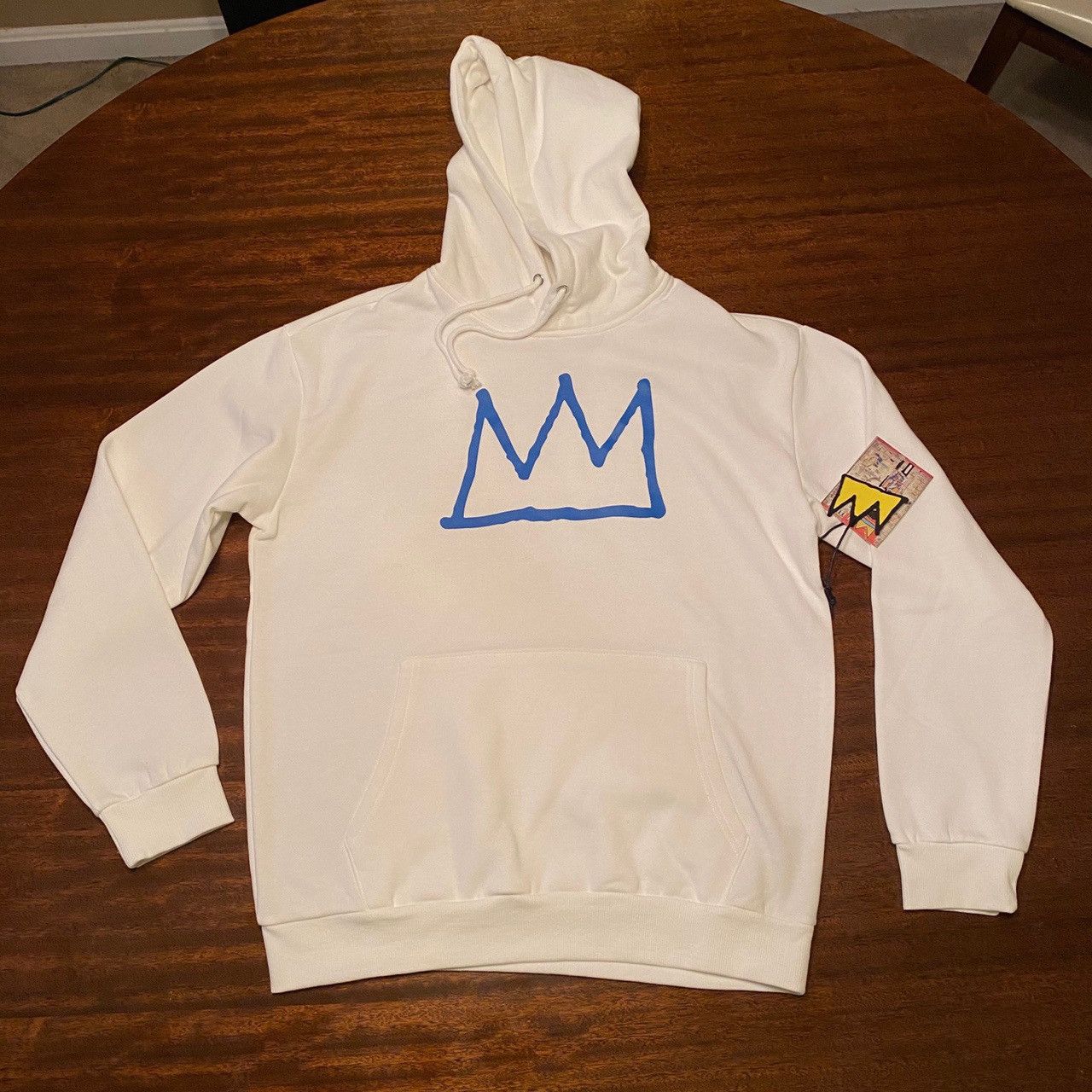 Jean-Michel Basquiat Brand NWT Basquiat Hoodie W/ Crown and Artwork - Size XL Size US XL / EU 56 / 4 - 2 Thumbnail
