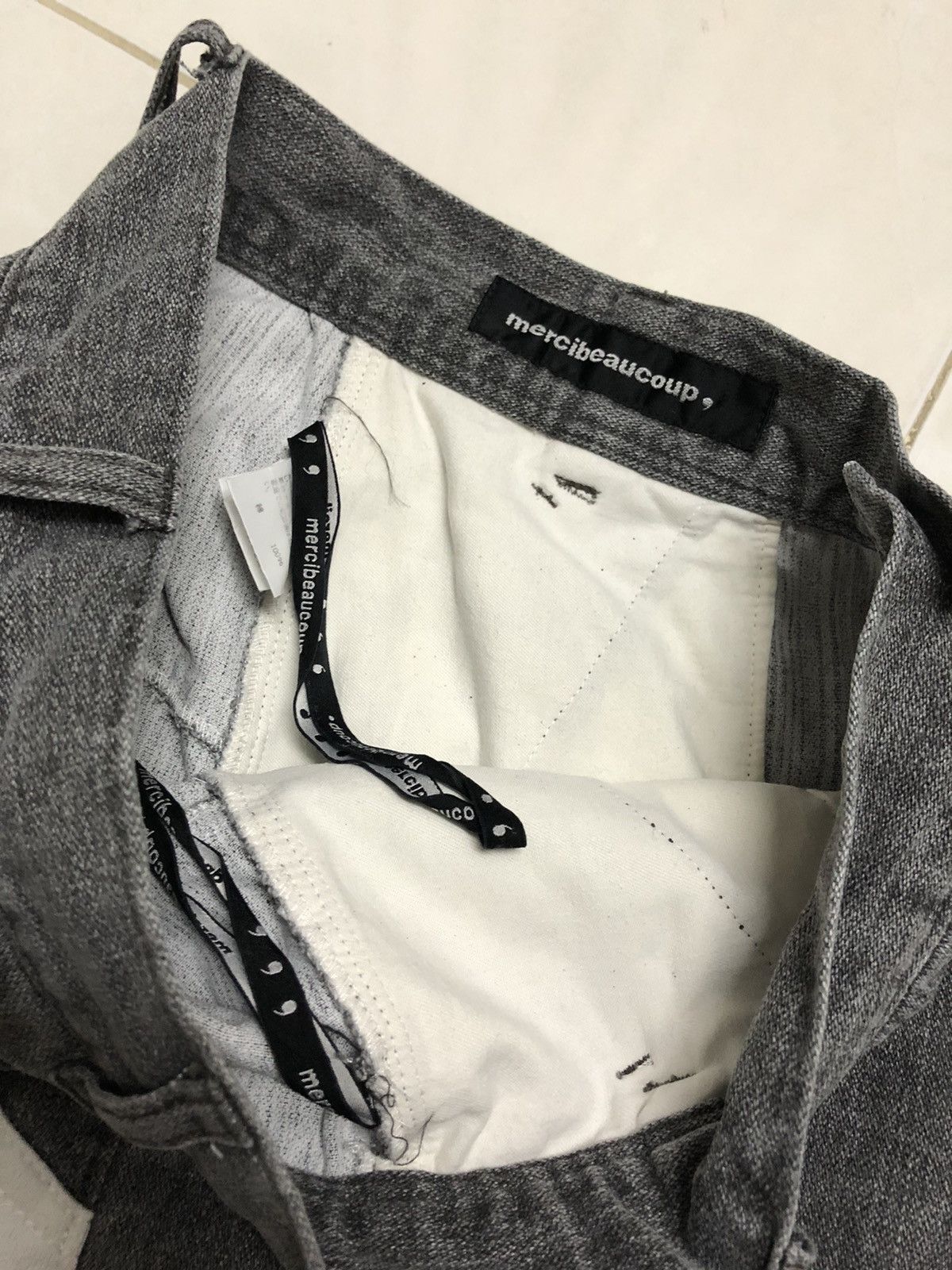 Issey Miyake Pocket Style Cropped Pant Size US 27 - 5 Thumbnail
