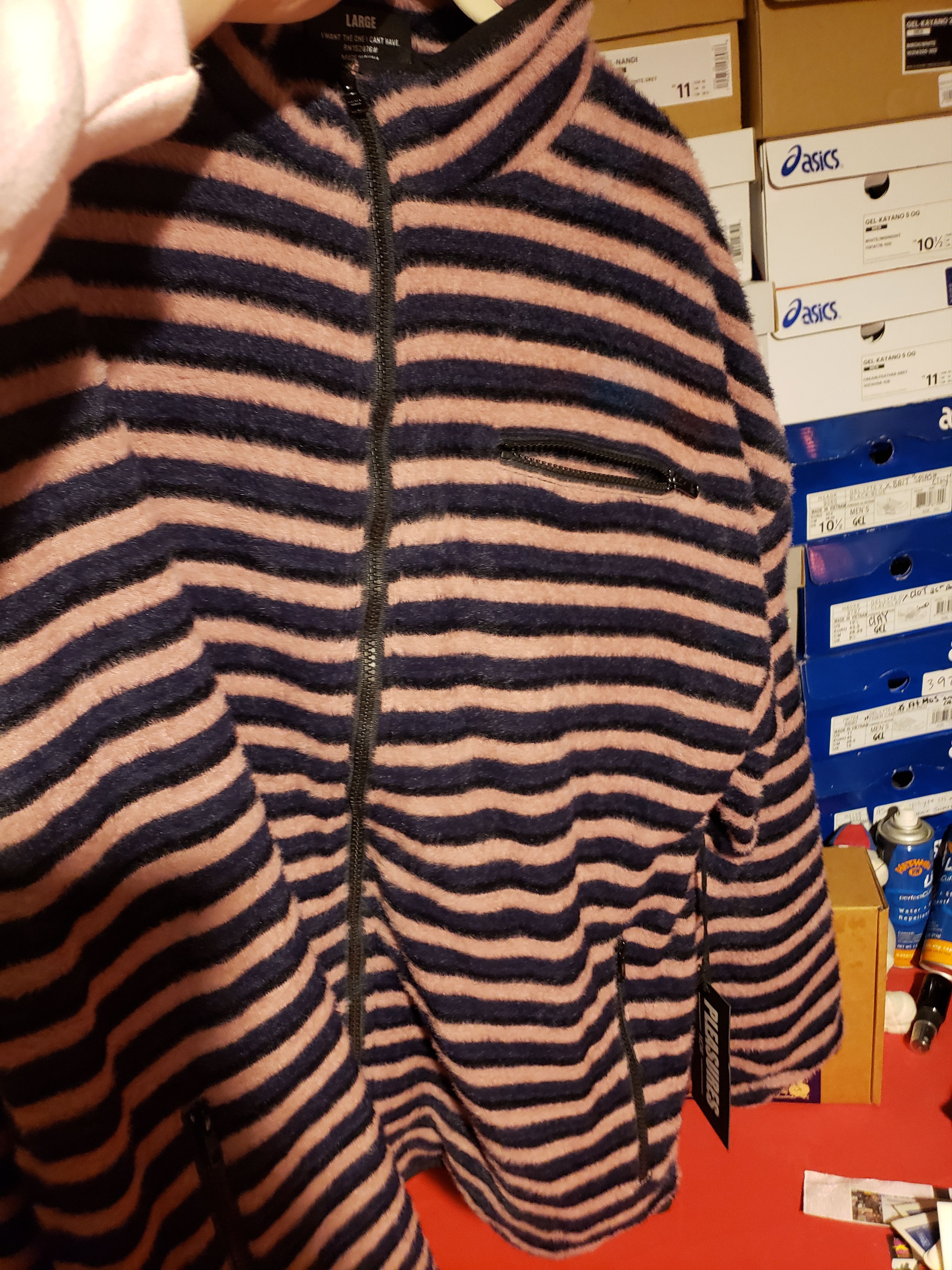 Pleasures Pleasures Catapiller Fleece Jacket Size US L / EU 52-54 / 3 - 6 Thumbnail