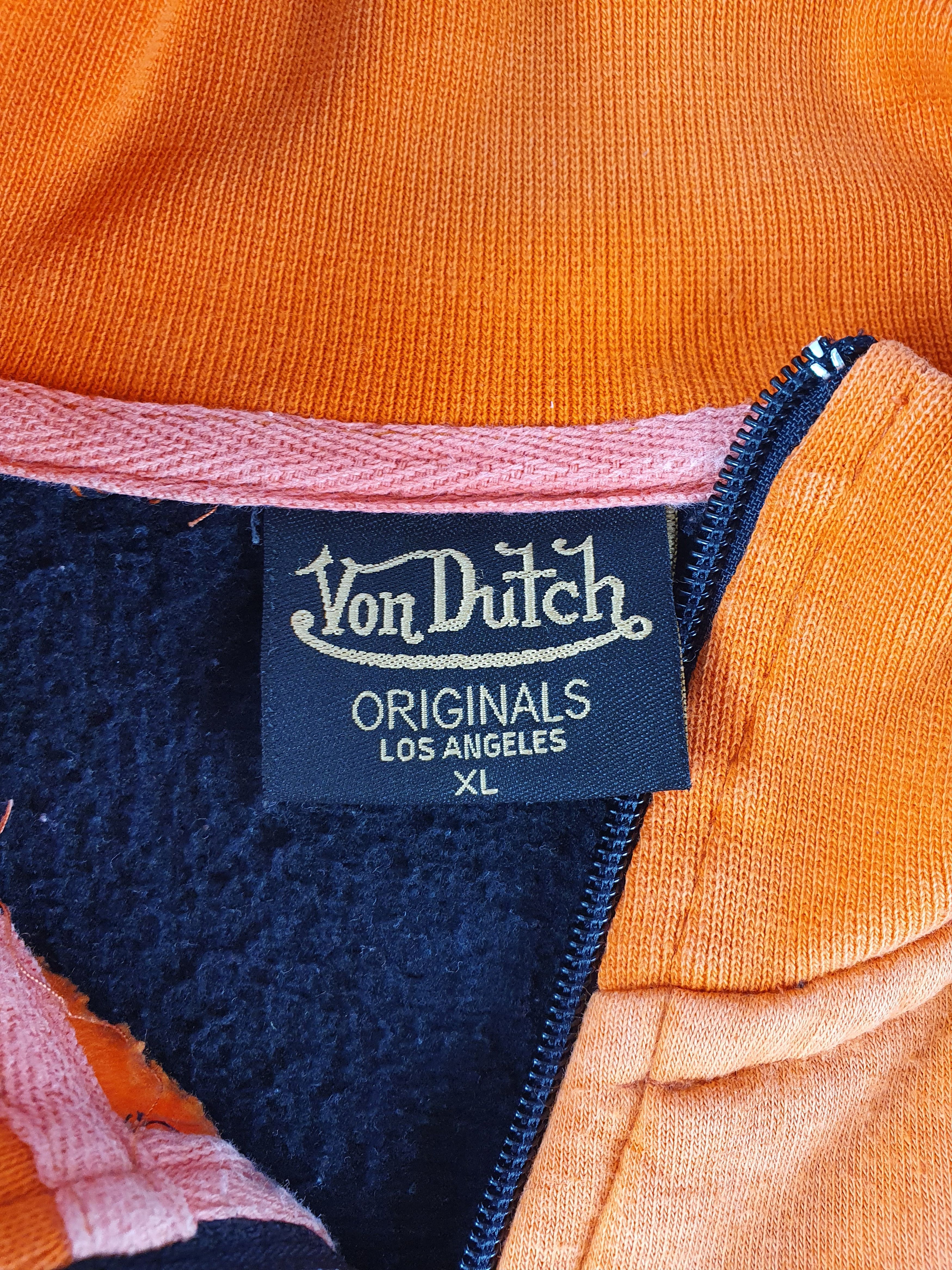 Von Dutch Von Dutch Zip Sweatshirt Top Drip Size US XL / EU 56 / 4 - 5 Thumbnail