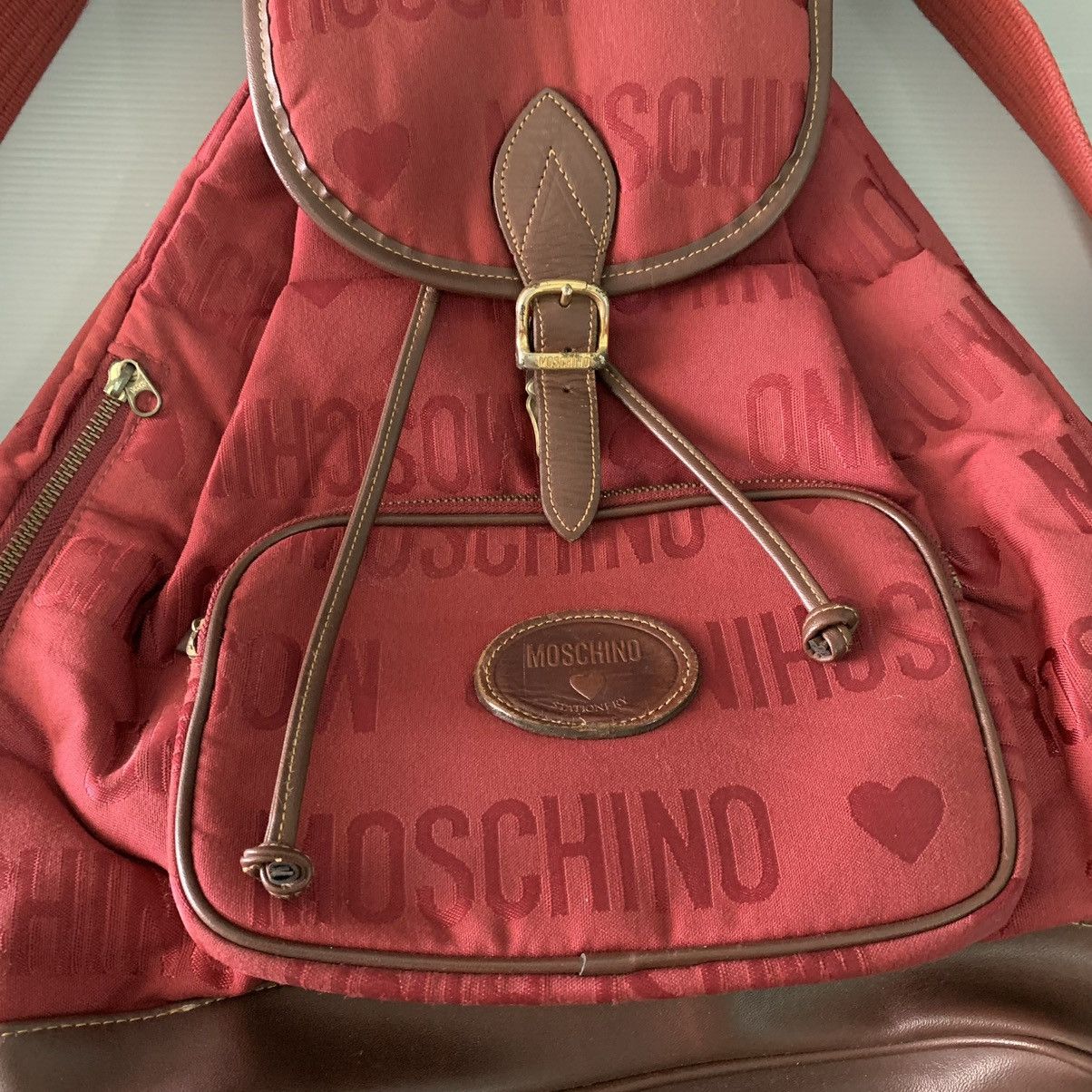 Moschino Moschino Large Backpack Size ONE SIZE - 2 Thumbnail