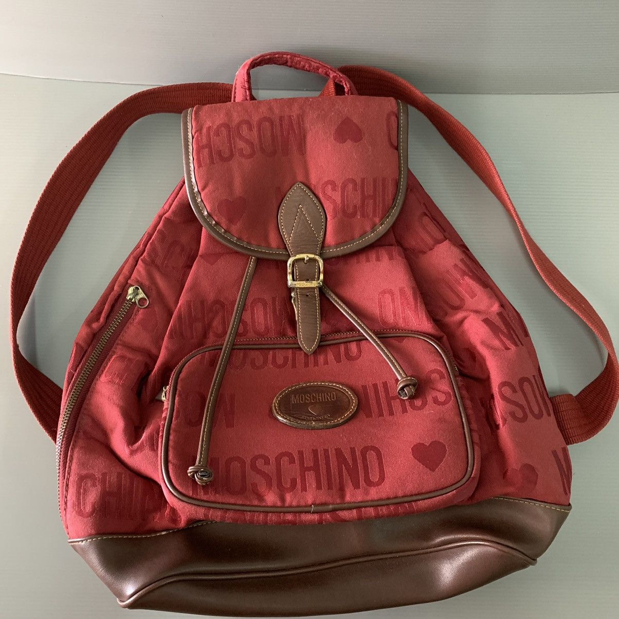 Moschino Moschino Large Backpack Size ONE SIZE - 1 Thumbnail