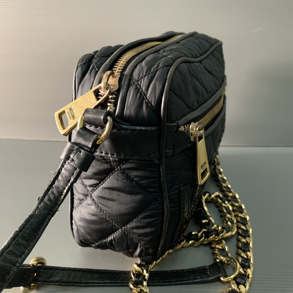 Moschino MOSCHINO CHAIN SHOULDER SLINGBAG Size ONE SIZE - 5 Thumbnail