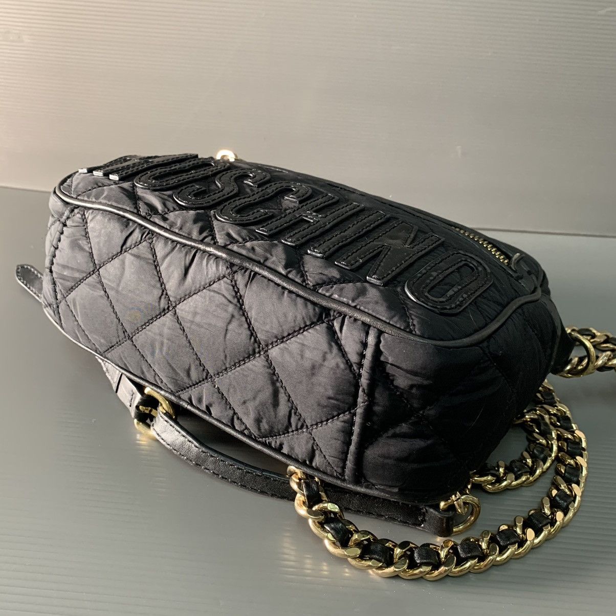 Moschino MOSCHINO CHAIN SHOULDER SLINGBAG Size ONE SIZE - 9 Thumbnail