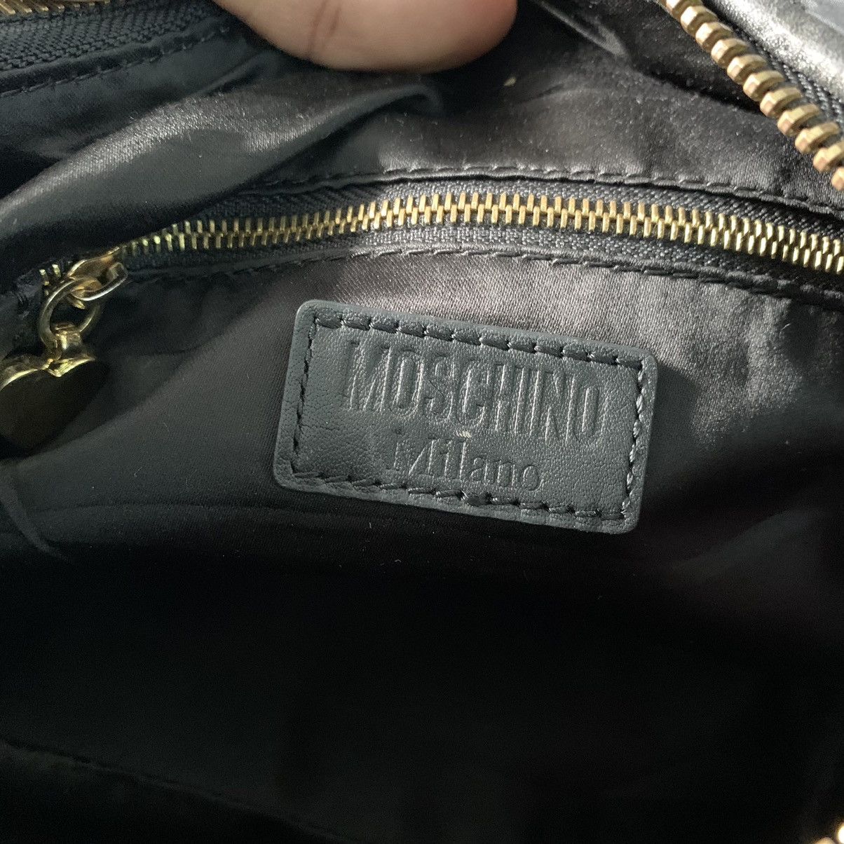 Moschino MOSCHINO CHAIN SHOULDER SLINGBAG Size ONE SIZE - 13 Thumbnail