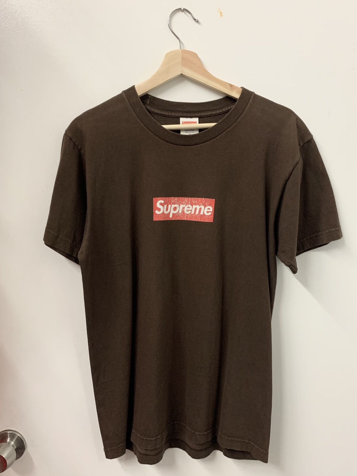 Supreme 20th anniversary box logo t shirt on sale