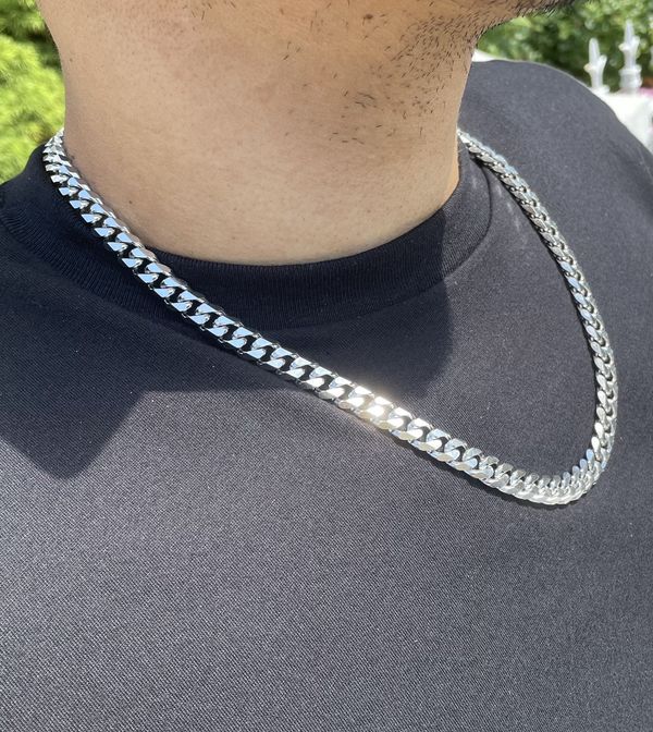 vintage-silver-10mm-cuban-link-chain-22-length-grailed