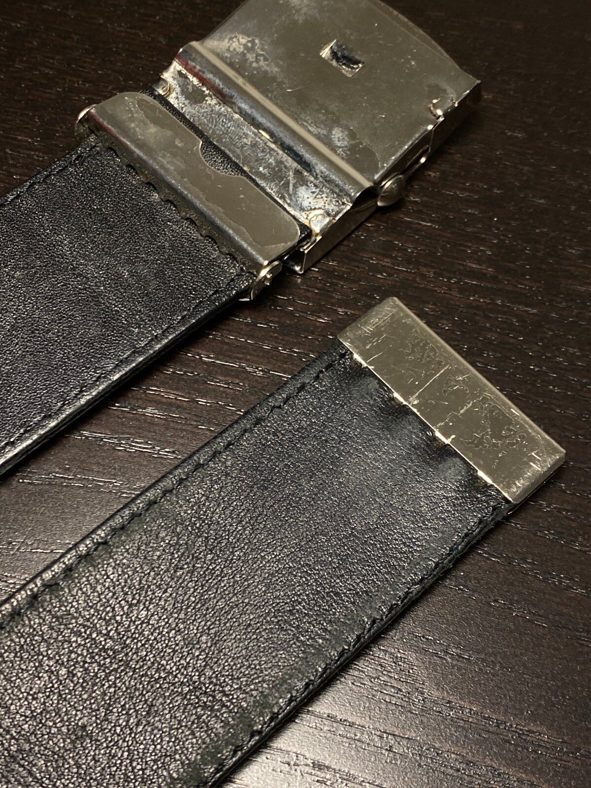 Number (N)ine Leather Fender Belt Size ONE SIZE - 3 Thumbnail