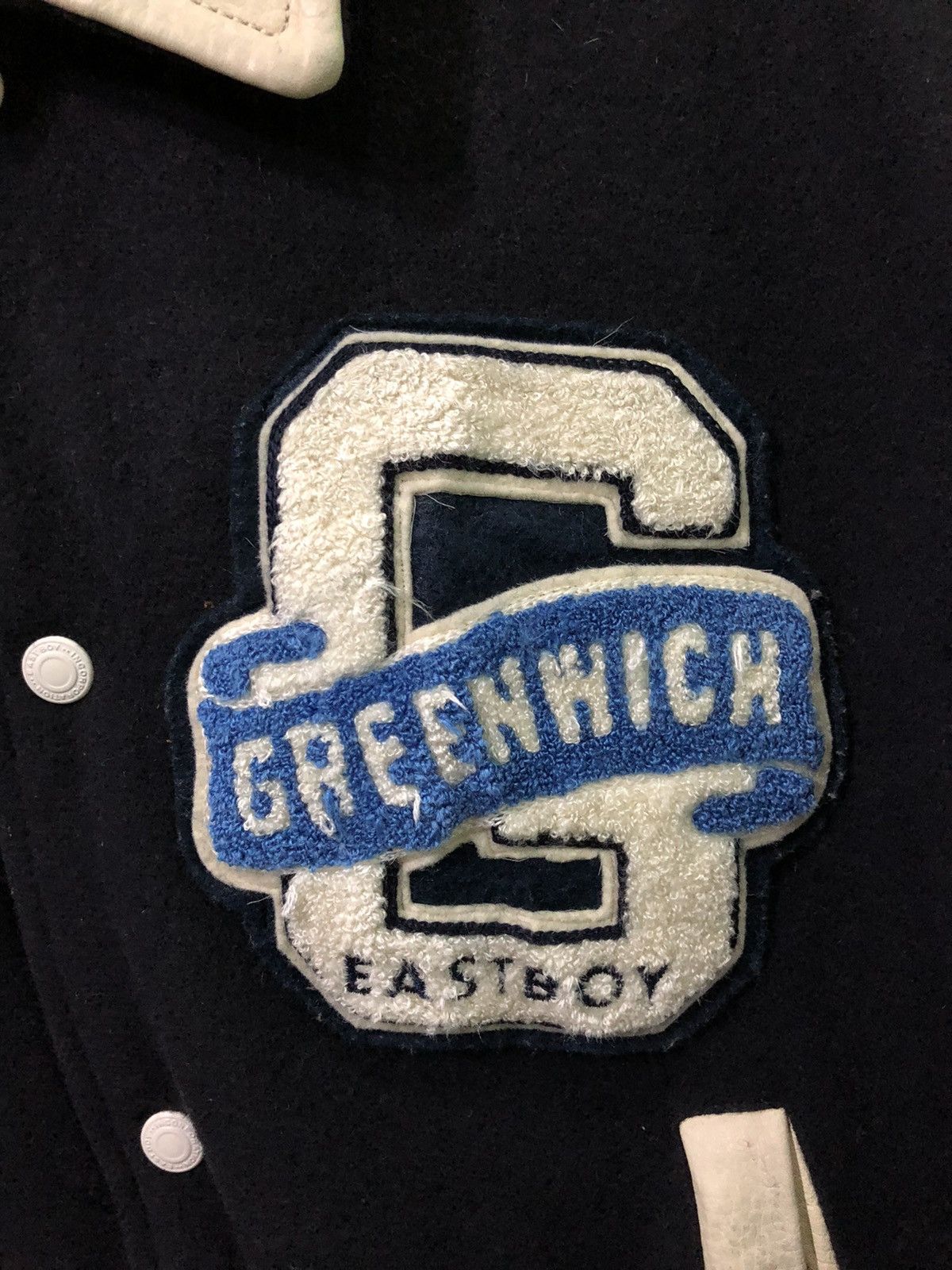 Vintage Vintage East Boy Varsity Jacket Size US M / EU 48-50 / 2 - 3 Thumbnail
