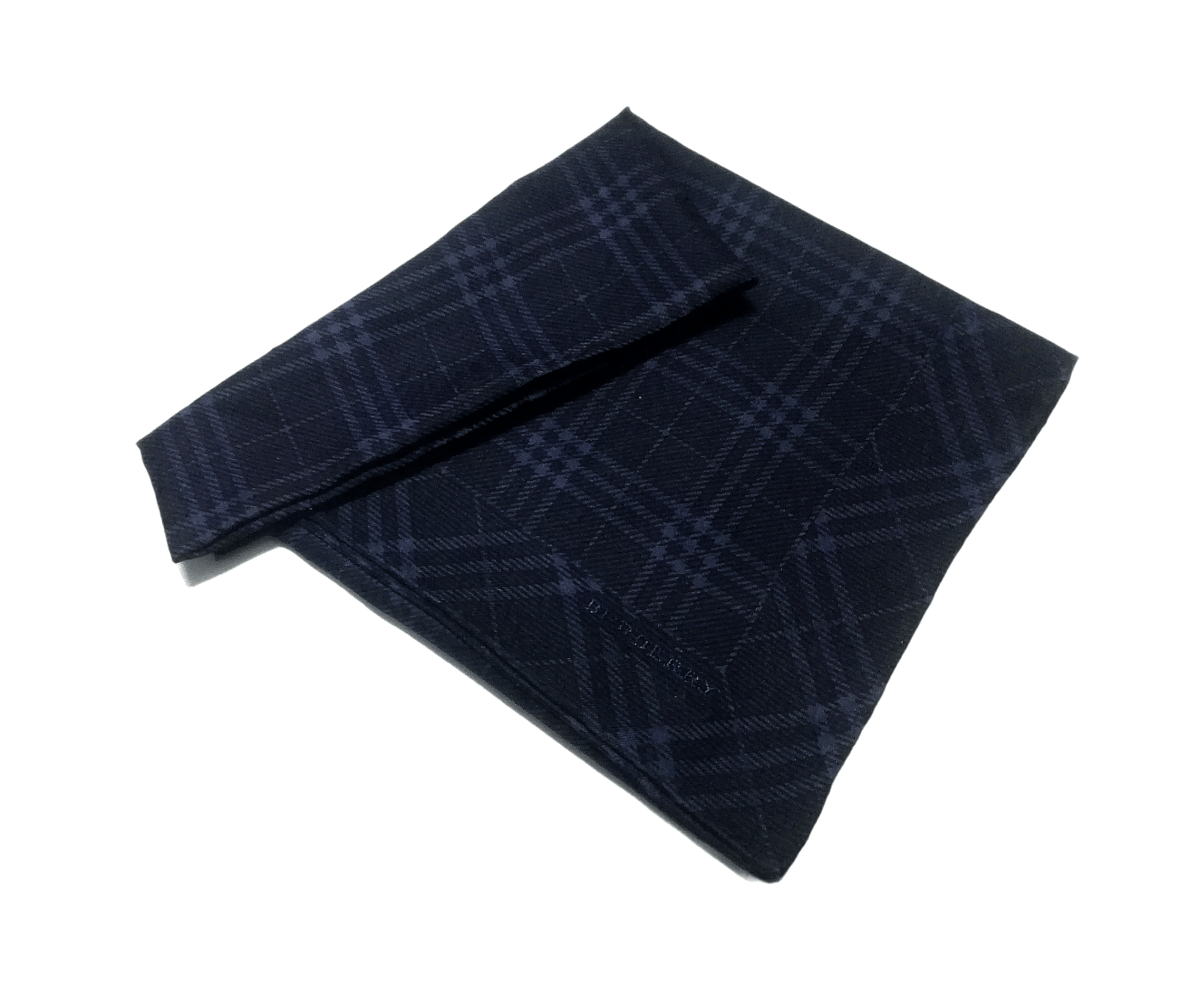 Burberry Burberry's Nova check Bandana Luxury Blue Black Colour Size ONE SIZE - 4 Thumbnail