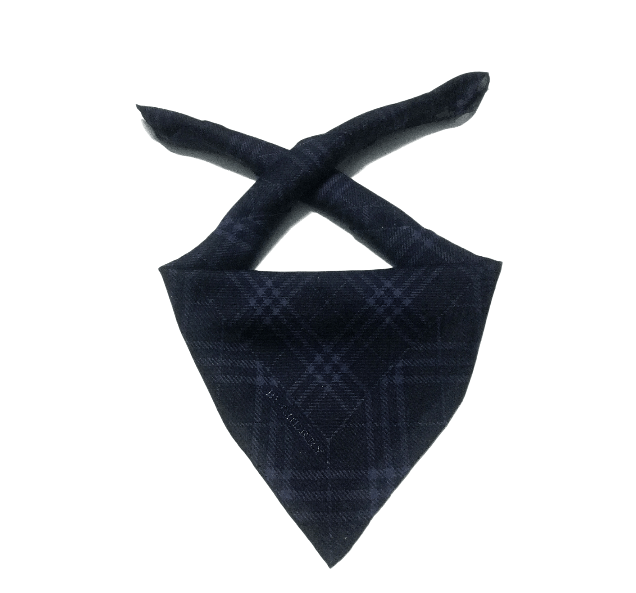 Burberry Burberry's Nova check Bandana Luxury Blue Black Colour Size ONE SIZE - 2 Thumbnail