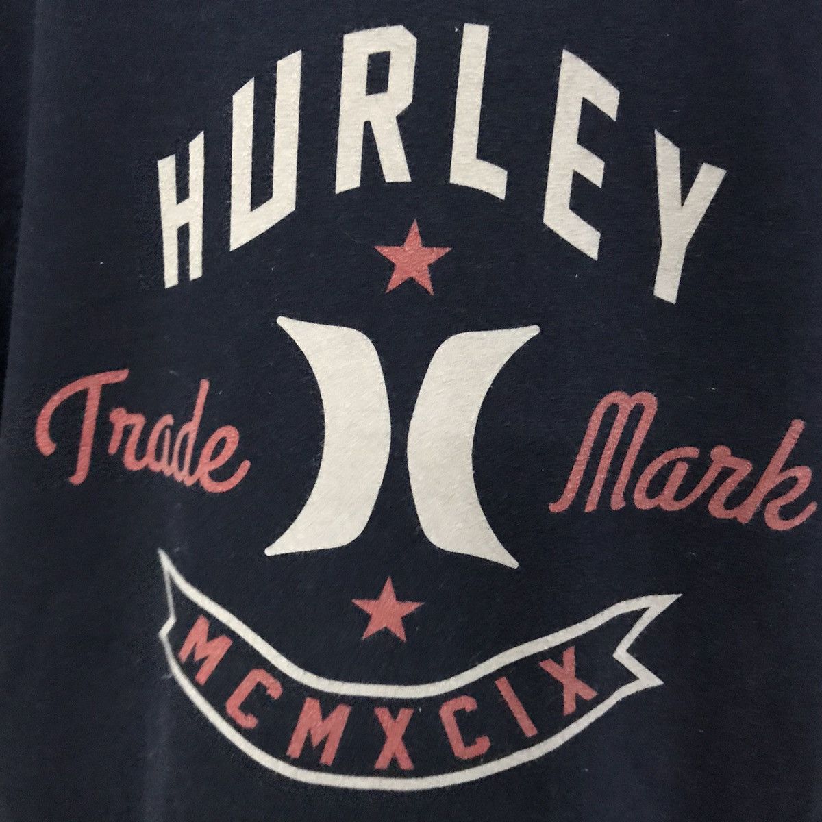 Hurley Hurley streetwear big logo tee Size US L / EU 52-54 / 3 - 7 Thumbnail