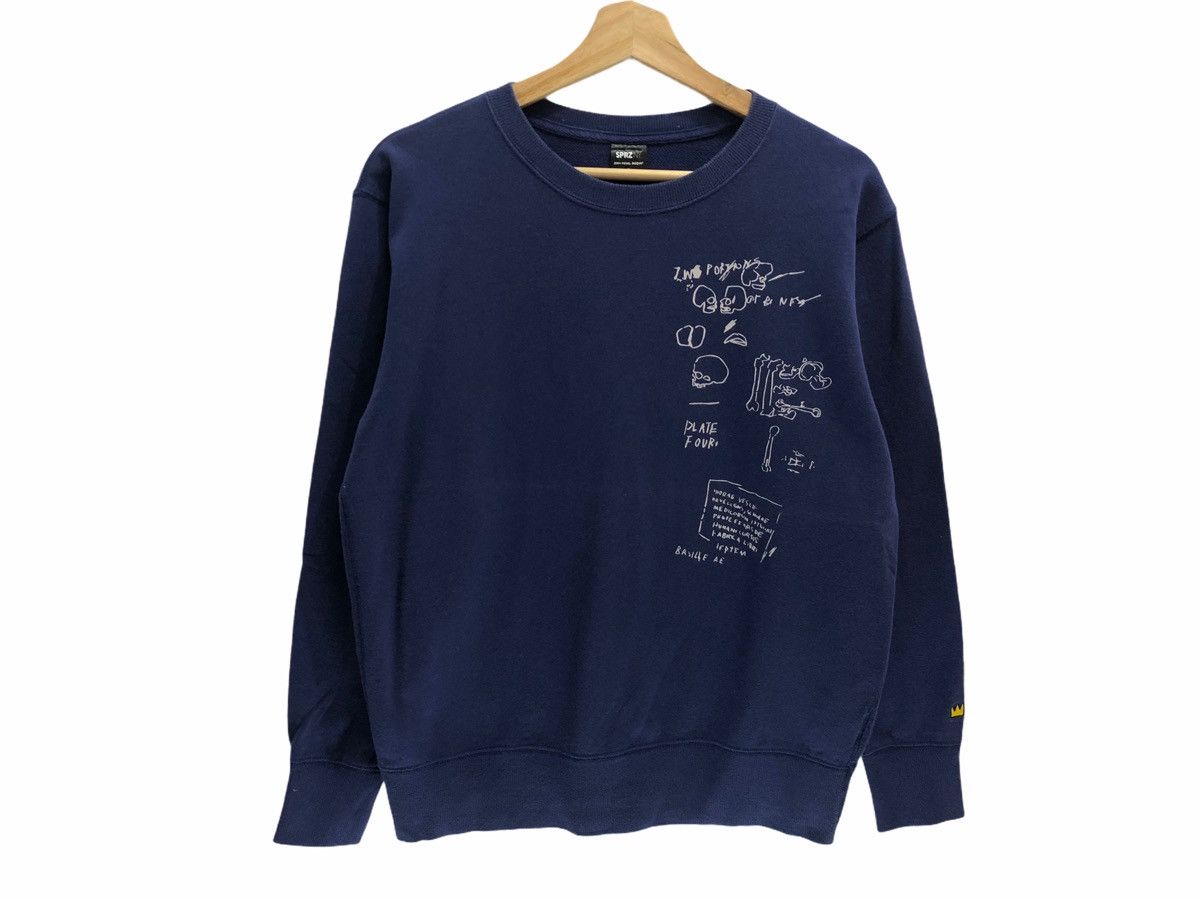Jean-Michel Basquiat Basquiat Spell Outt Sweatshirt - Basquiat x MoMa x Uniqlo Size US S / EU 44-46 / 1 - 1 Thumbnail