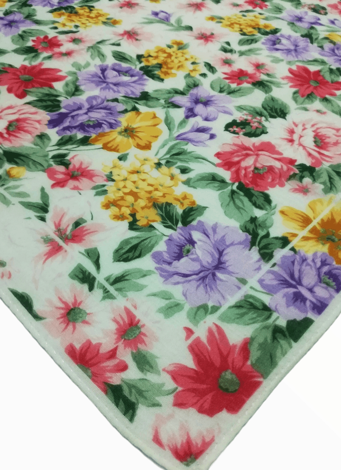 Yves Saint Laurent Yves Saint Laurent Floral Full Design Bandana Handkerchief Size ONE SIZE - 4 Thumbnail