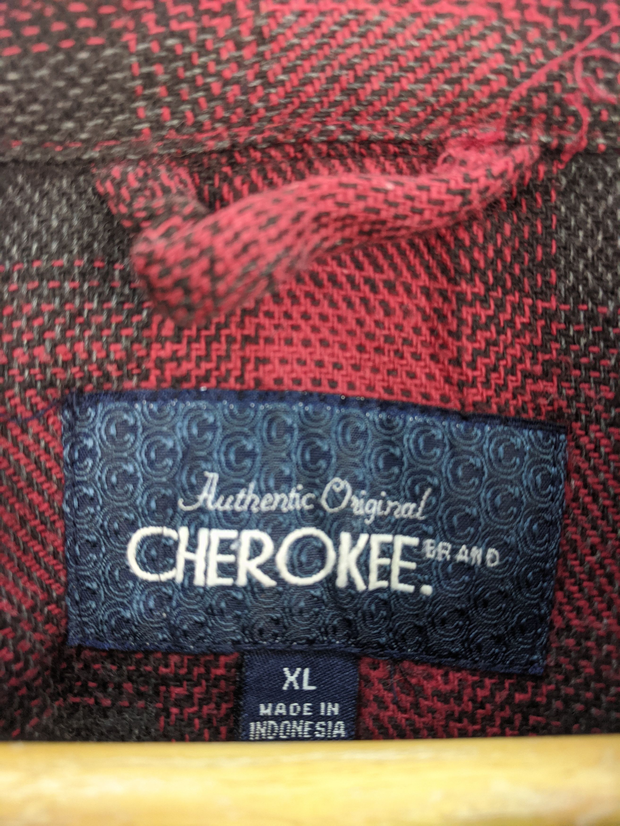Cherokee × Vintage Vintage Cherokee Shadow Plaid J0321 Size US XL / EU 56 / 4 - 7 Thumbnail